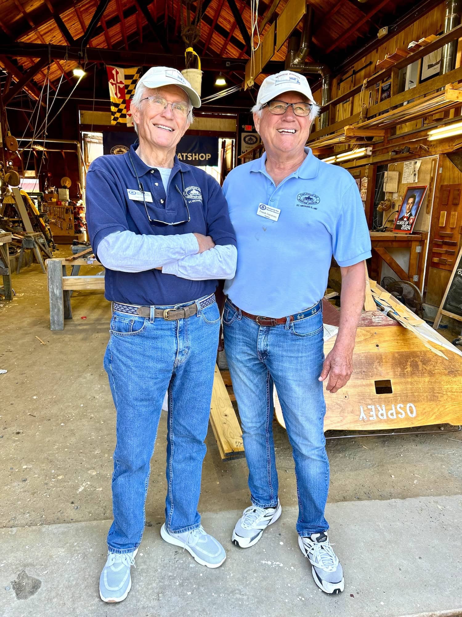 Frank & Lloyd im Maritime Museum St. Michaels