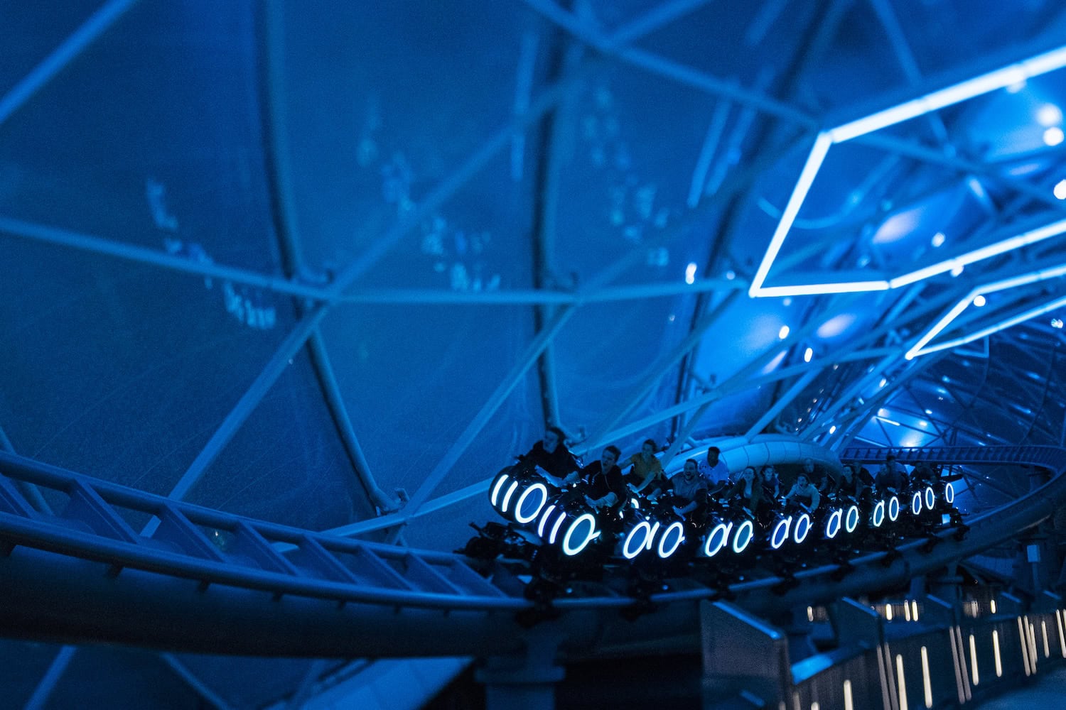 TRON Lightcycle / Run in Disney World Florida