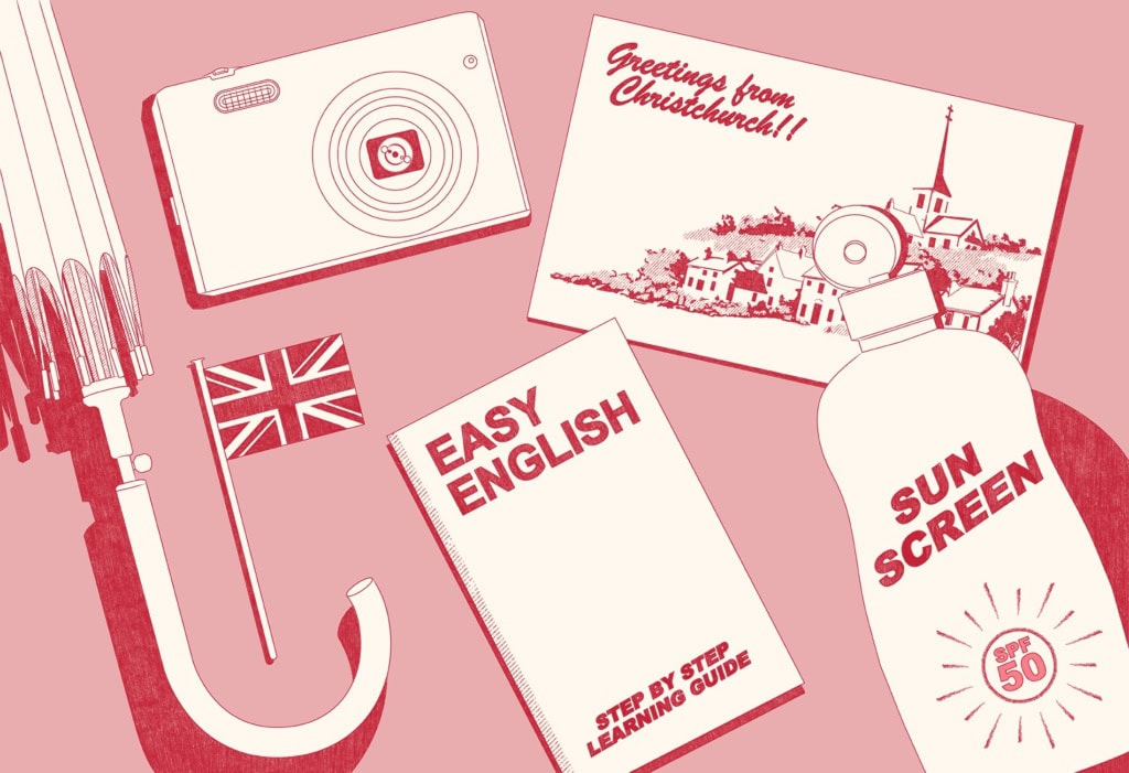Reise-Fails: Illustration von Gemma Portella zu Sommerzeit in England.