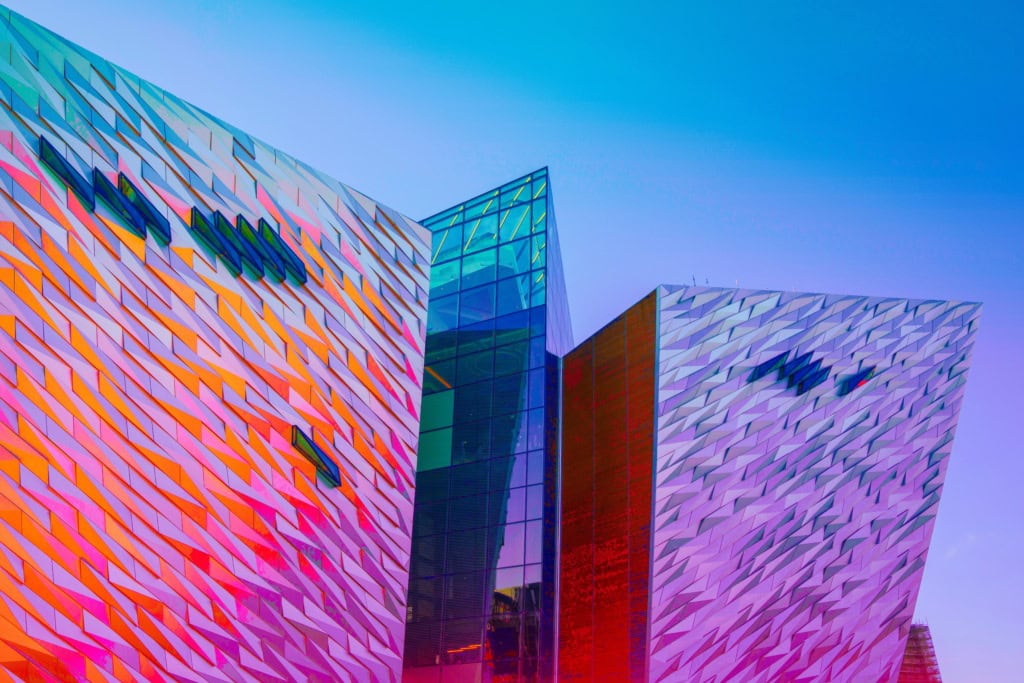 Das Titanic Belfast Museum.