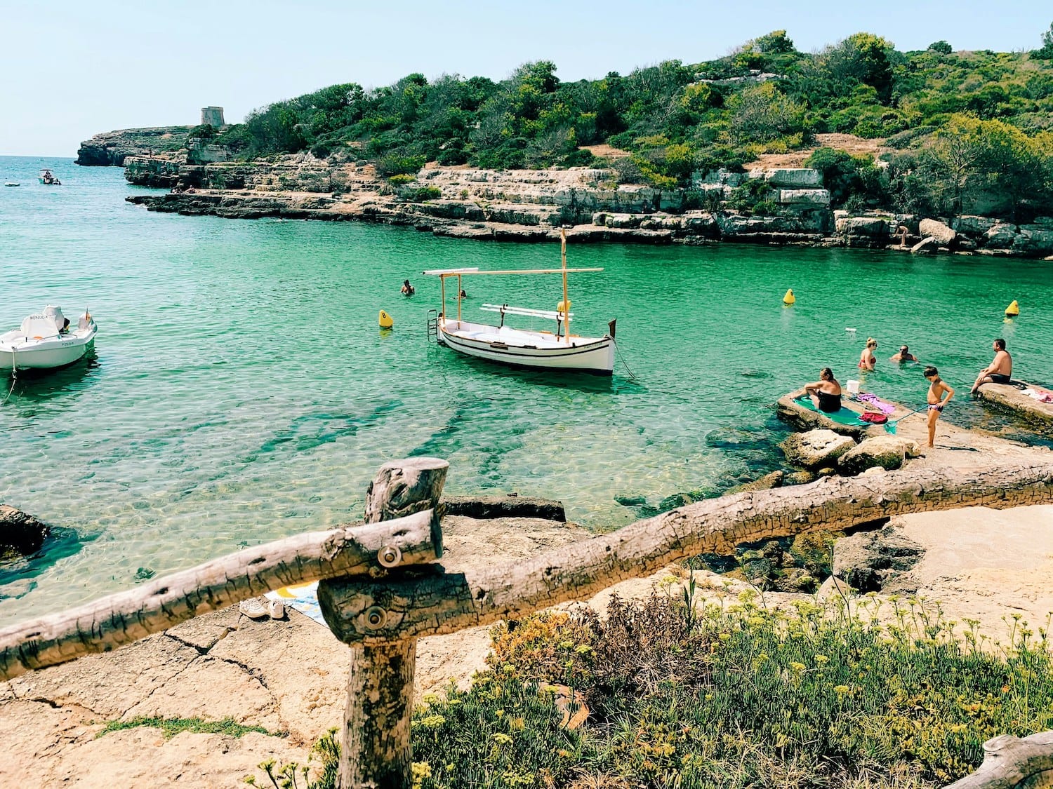 Bucht Alcaufar auf Menorca