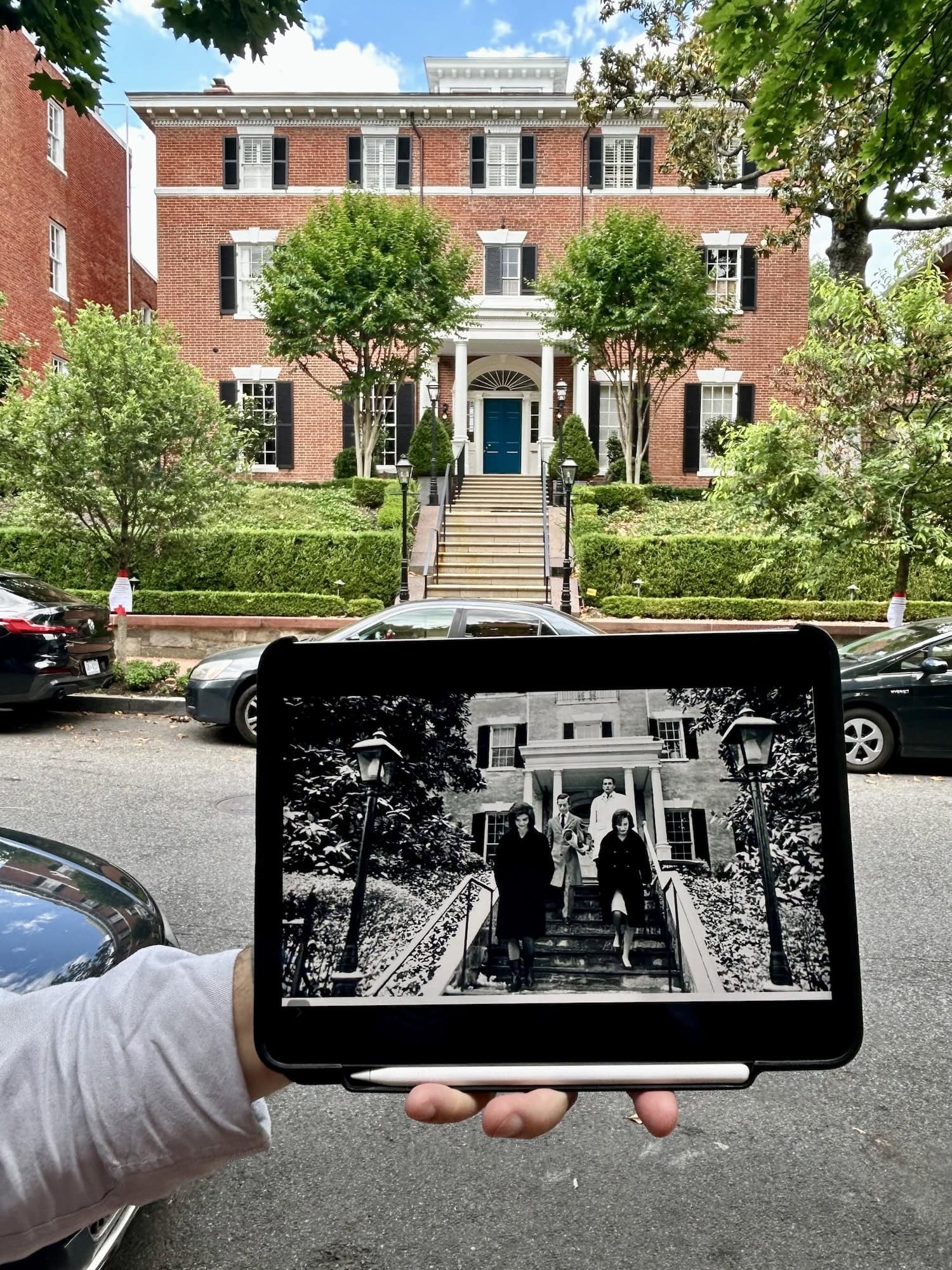 Haus von den Kennedys in Washington DC