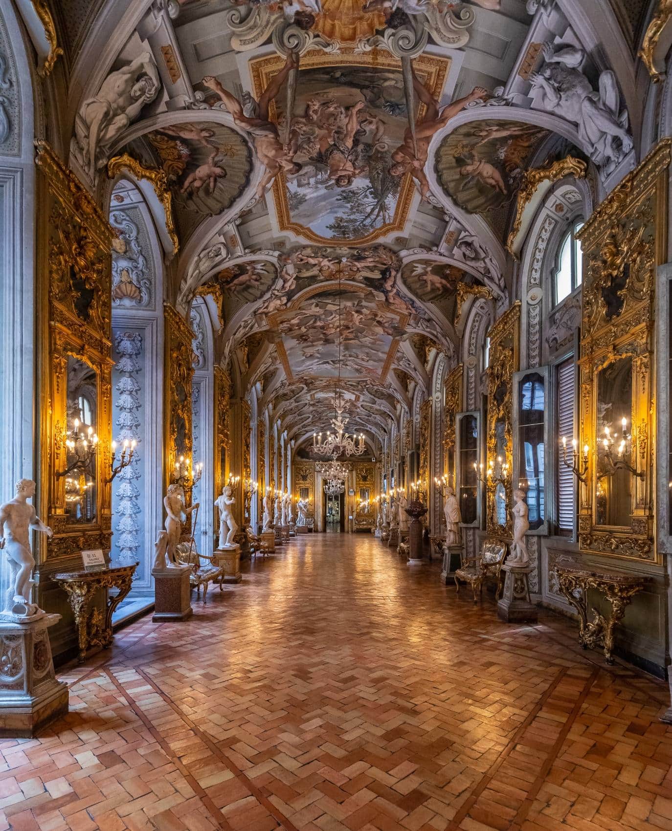 Raum in der Galleria Doria Pamphilj in Rom