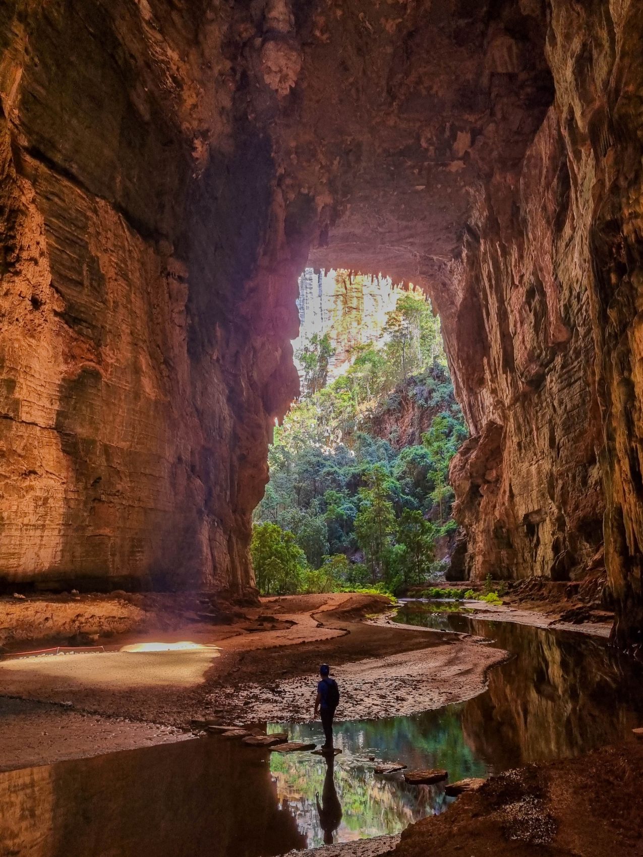 Unesco Welterbestätte: Gruta do Janelão im Parque Nacional das Cavernas do Peruaçu