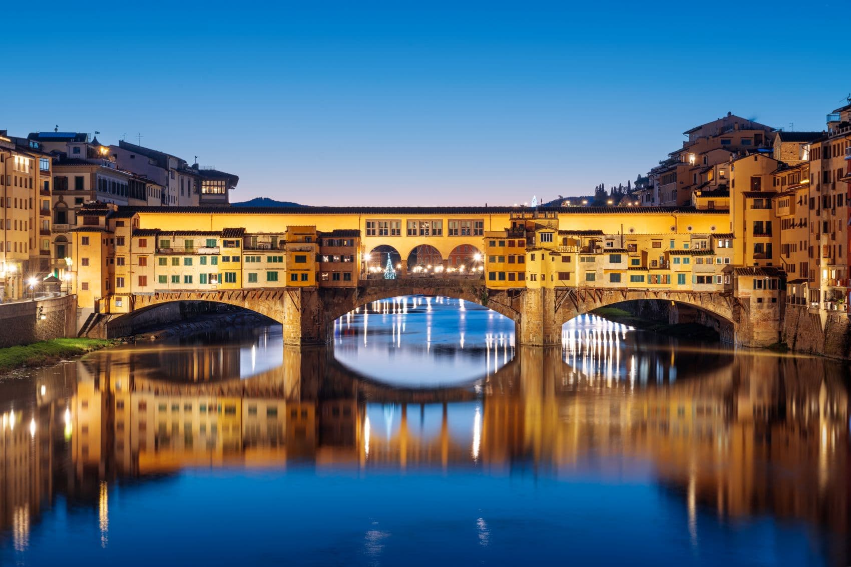 Brücke Ponte Vecchio in Florenz
