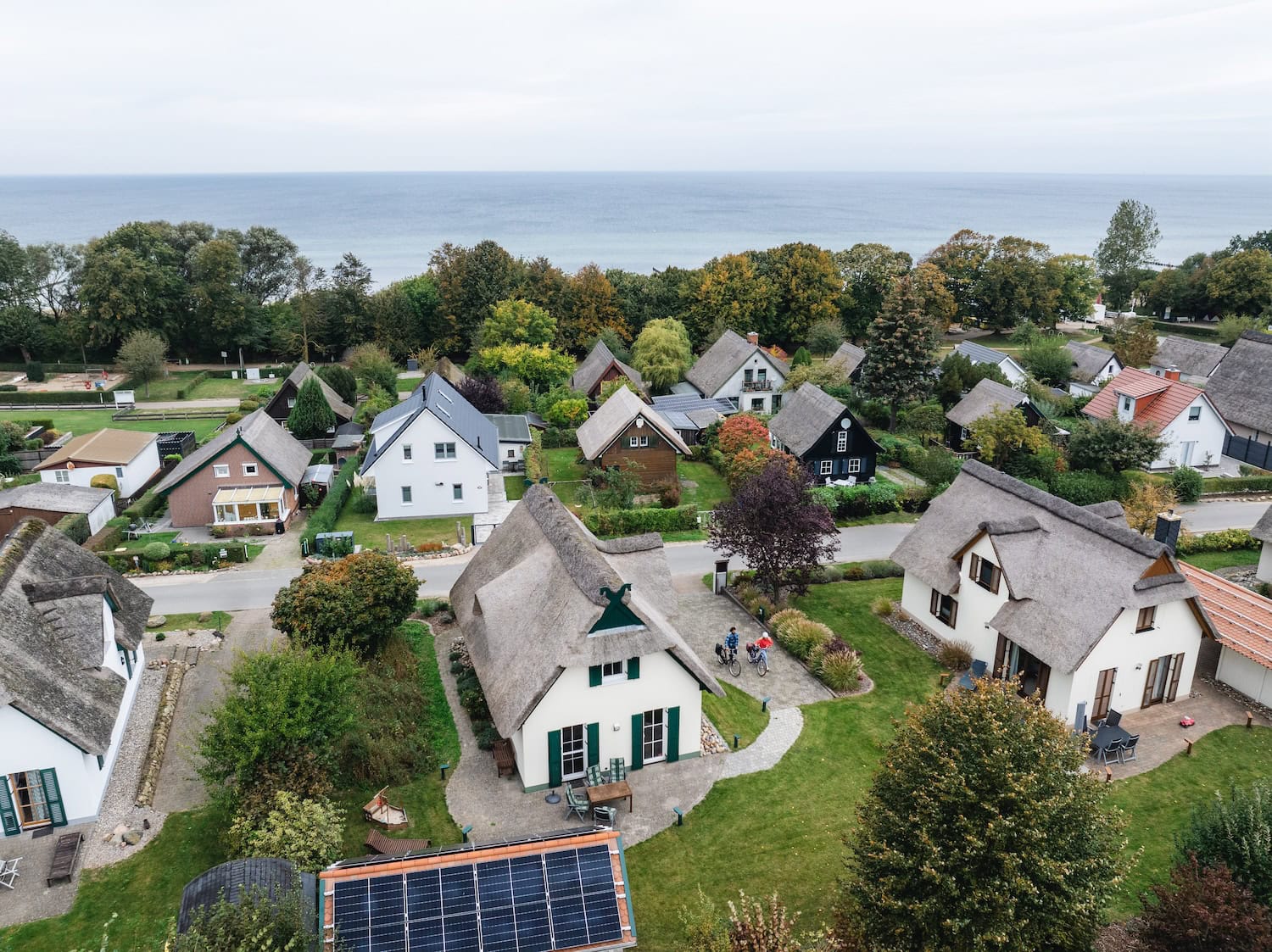 Ferienhaus in Poel direkt am Strand.