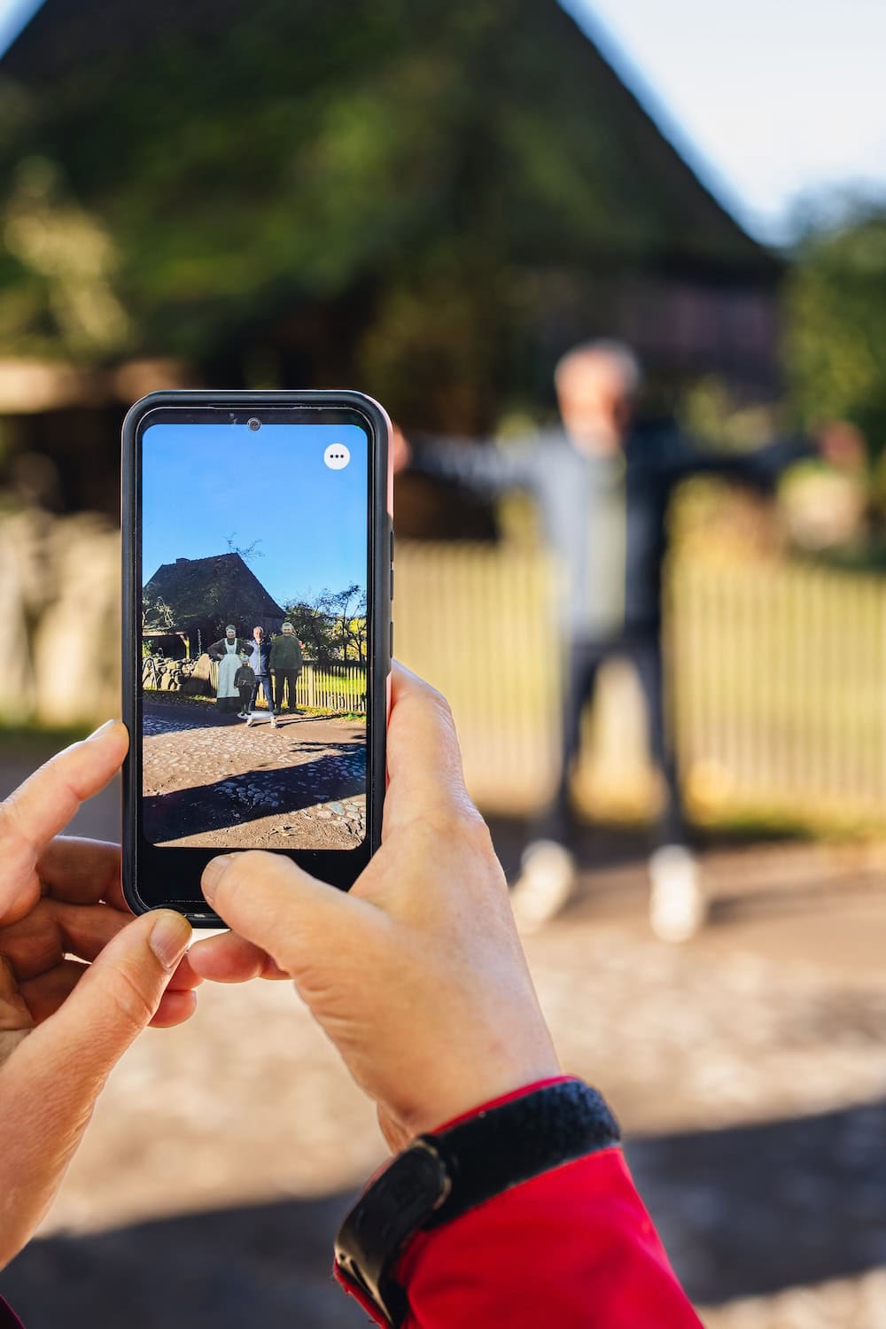 Augmented Reality im Freilichtmuseum Mueß.