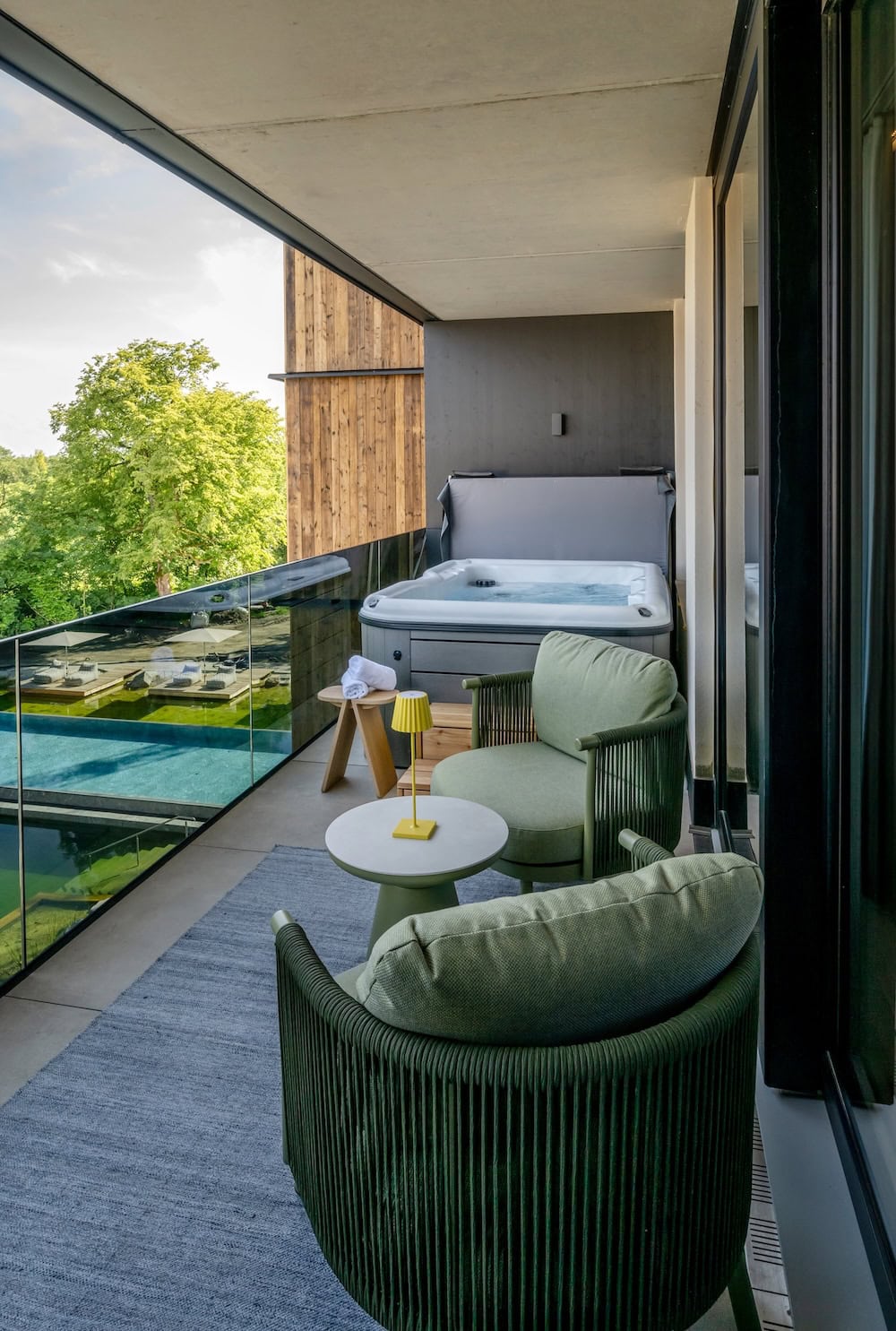 Chalet Suite mit privatem Whirlpool im Hotel »Das Mühlbach«
