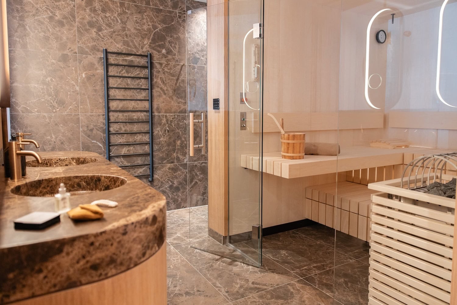 Die Suite Glücksrauch mit privatem Spa im Nesslerhof