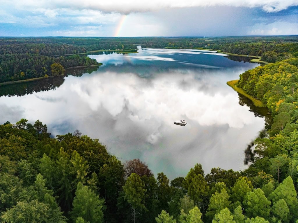 der Tietzowsee von oben