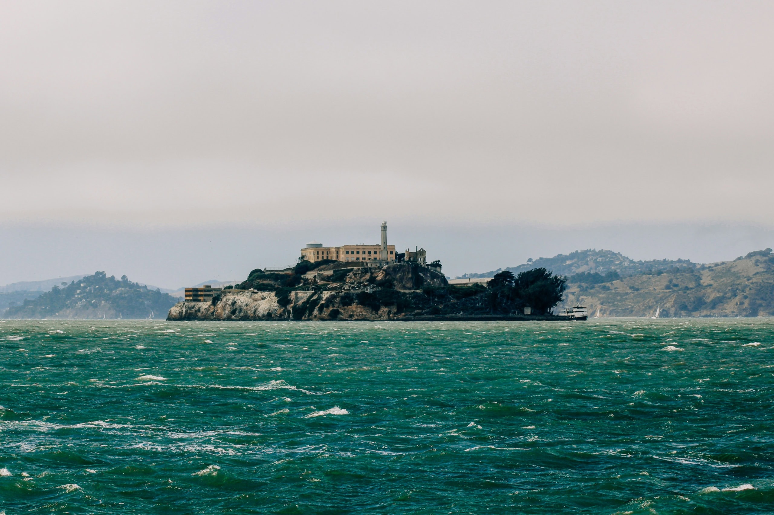 Alcatraz in der Bucht von San Francisco.