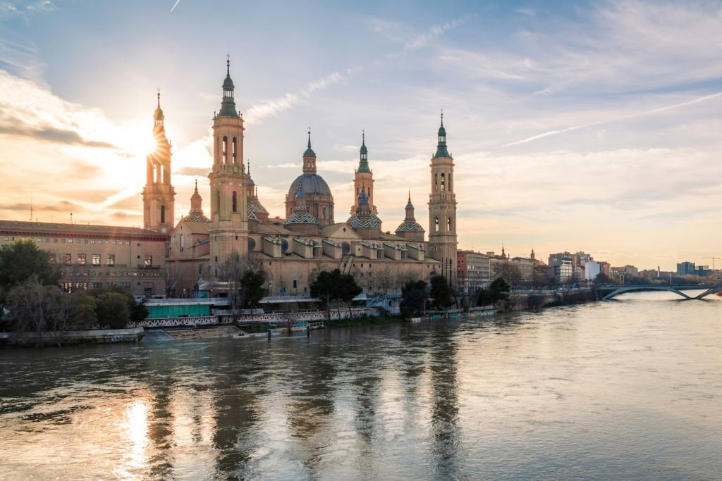 Kirche in Saragossa in Spanien