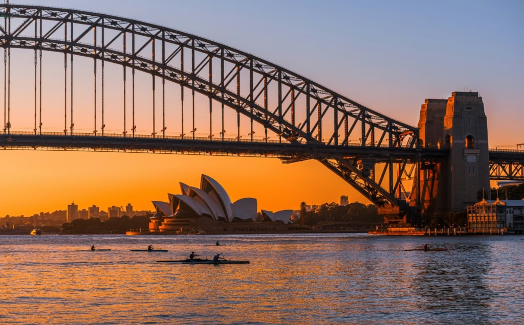 Blick auf Sydney. Wir haben tolle Sydney-Tipps für dich.