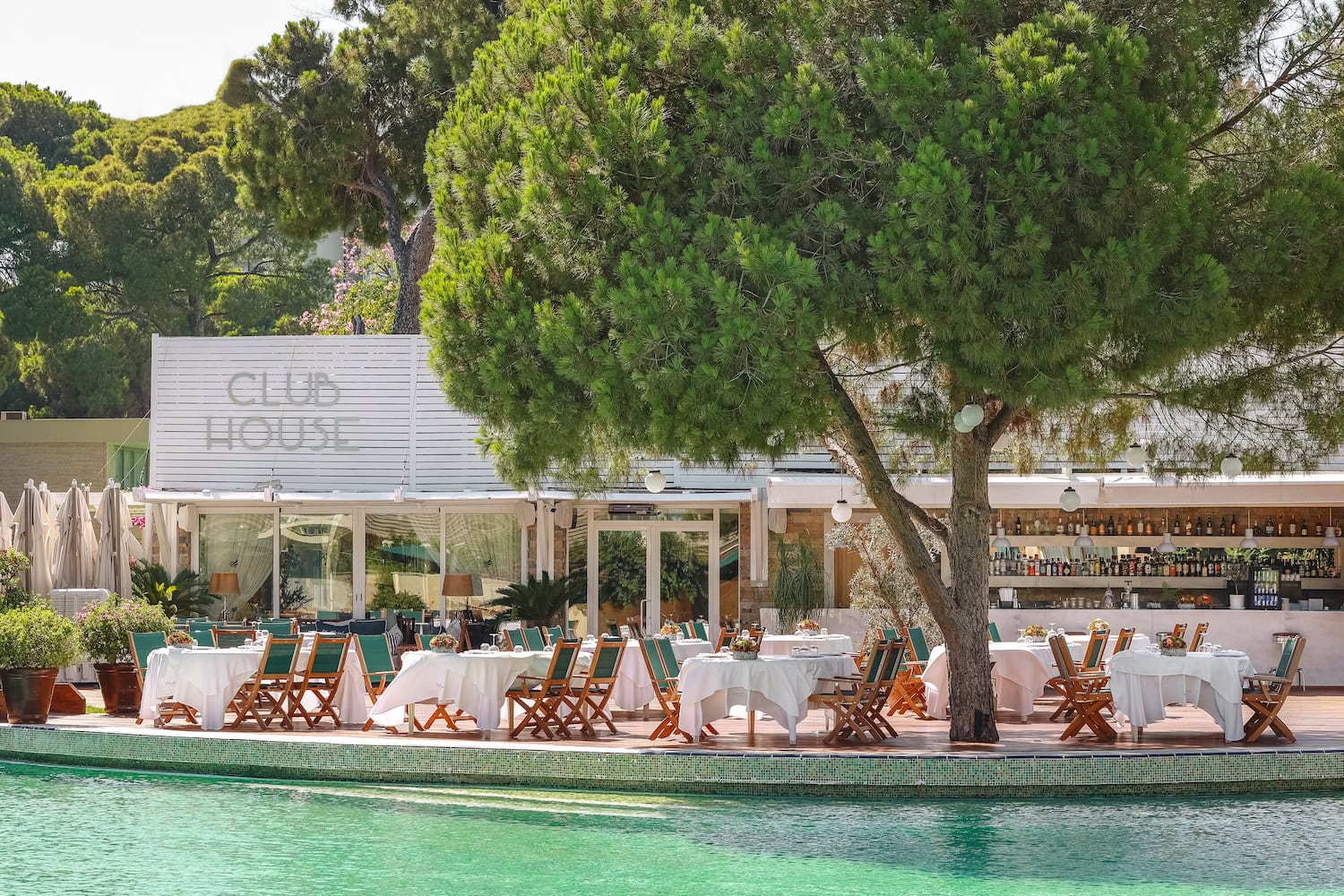 Beach Club am Pool im Club Privé by Rixos Belek