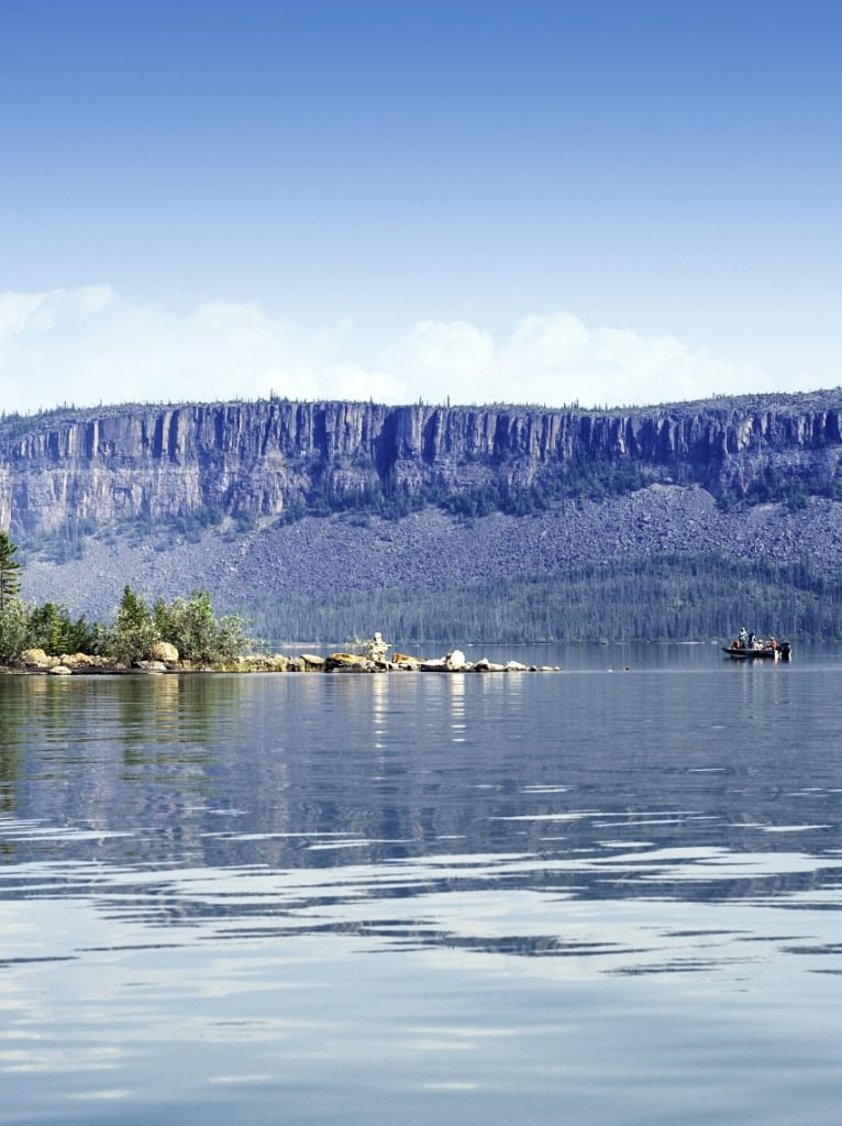 Great Slave Lake in den Northwest Territories in Kanada