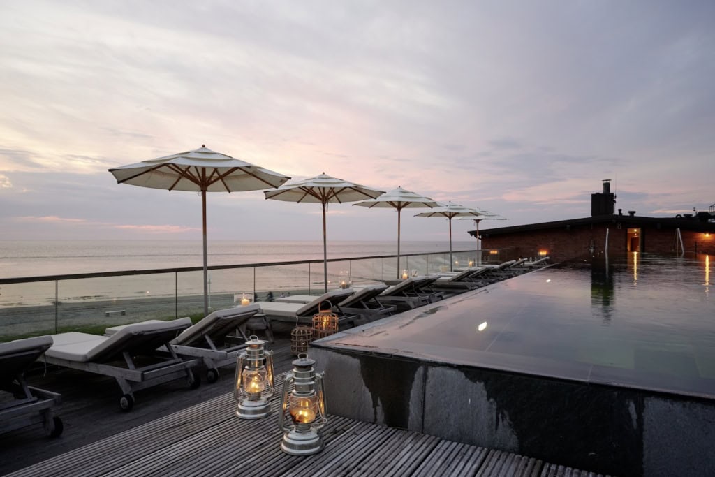 Pool im Hotel Seesteg auf Norderney
