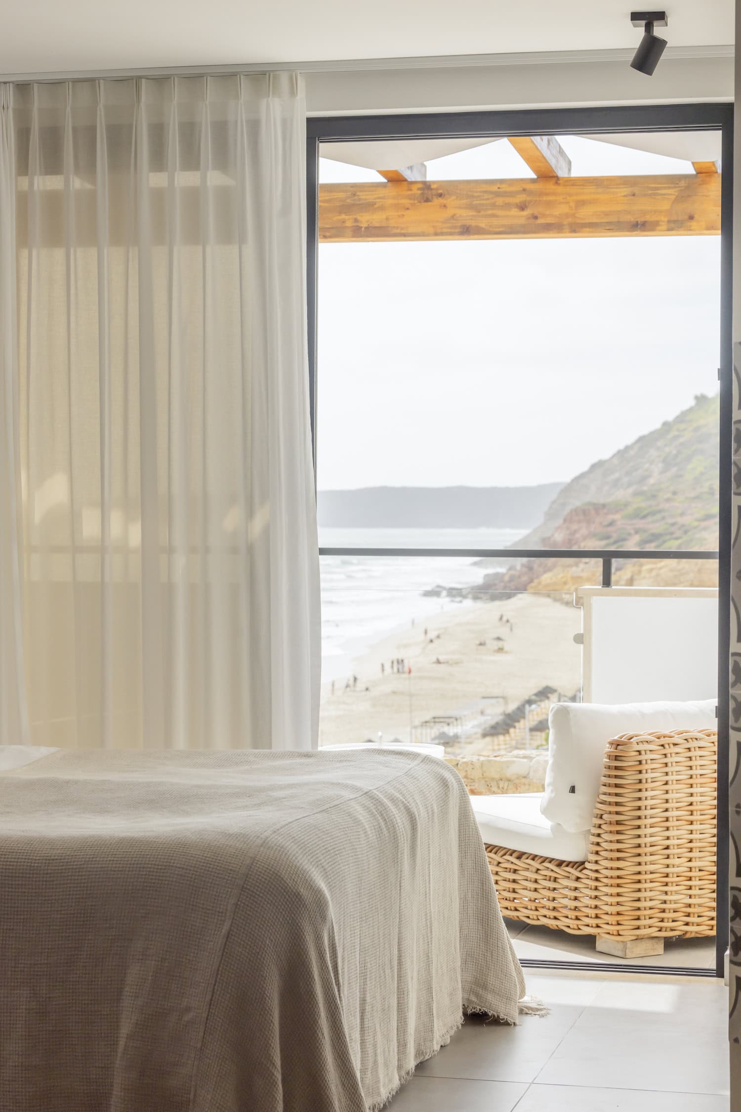Ferienhaus an der Algarve mit Blick auf das Meer