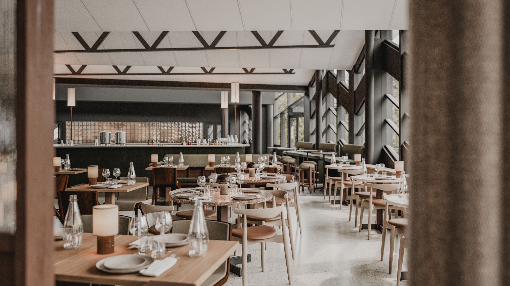 Restaurant im Hotel Hagastrand, Stockholm