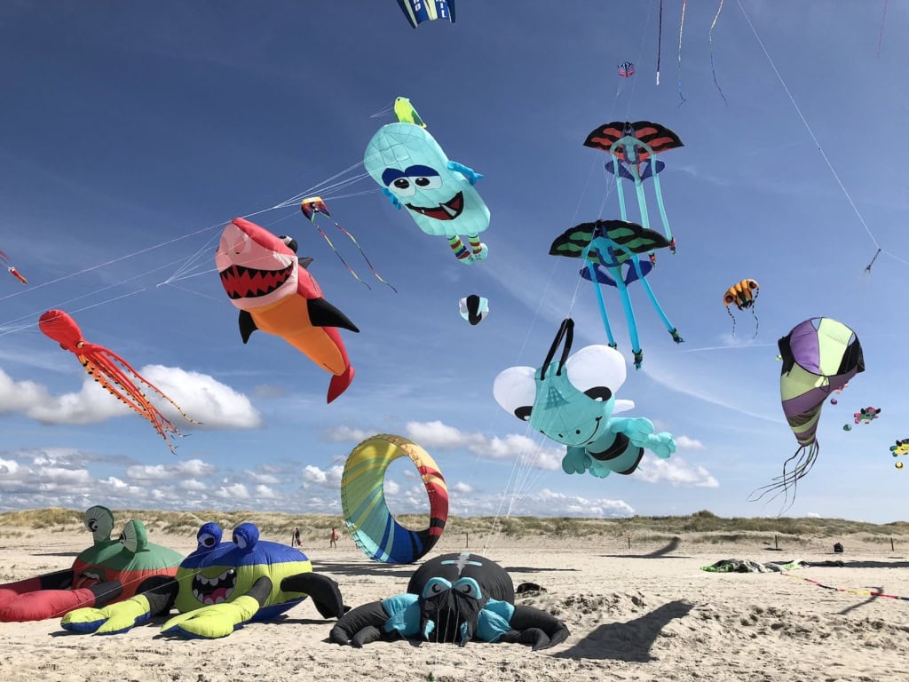 Drachfest am Ordinger Strand in St. Peter-Ording