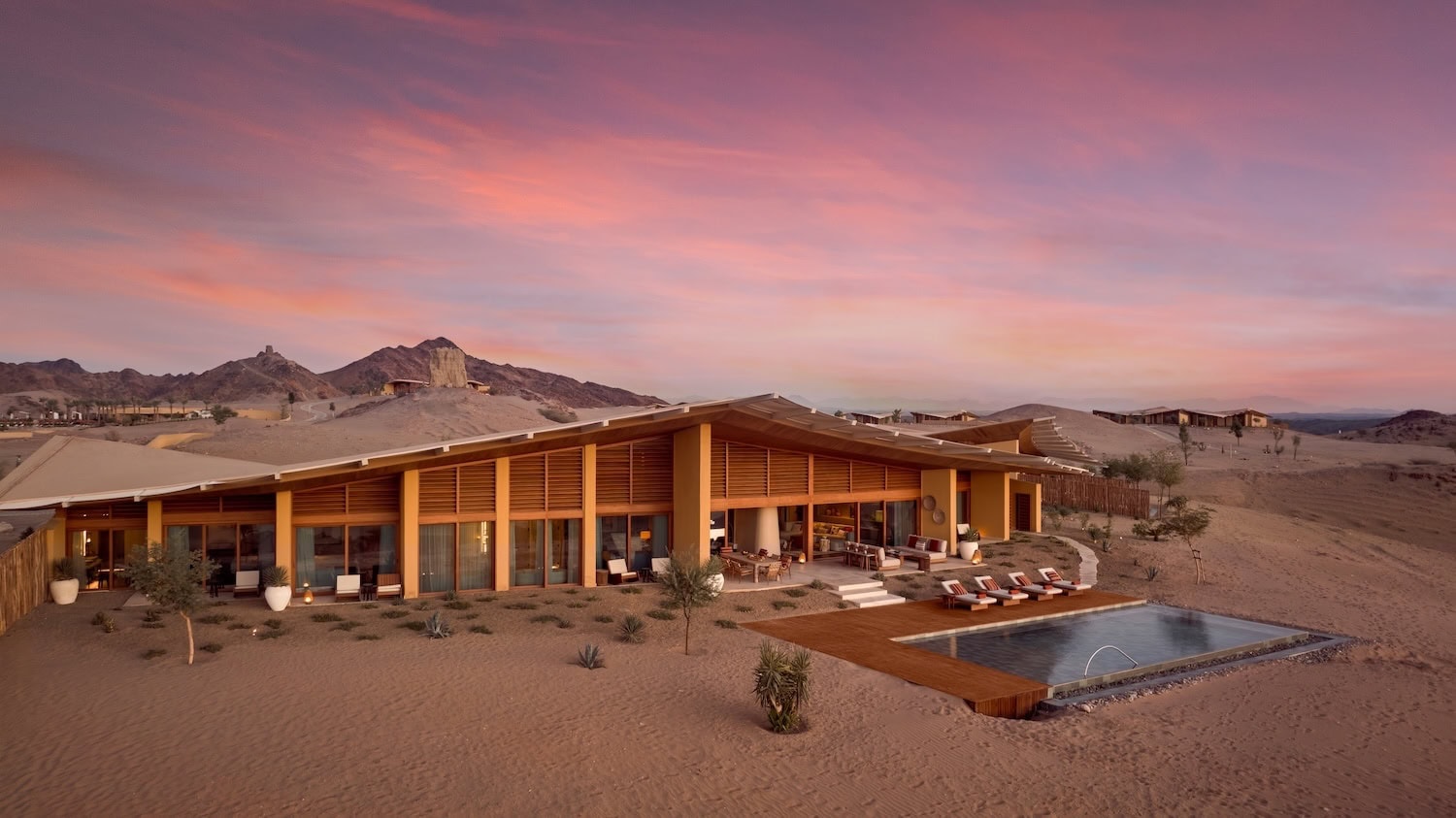 das Resort Six Senses in Saudi-Arabien