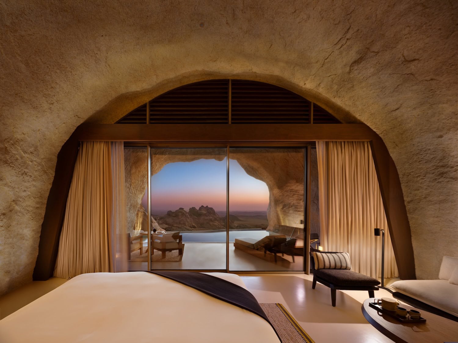 Zimmer im Desert Rock Resort in Saudi-Arabien