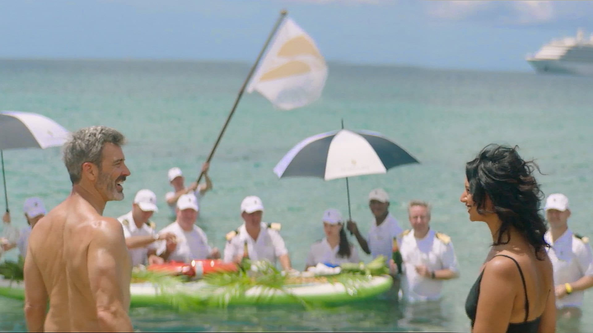 Caviar in the Surf bei einer Kreuzfahrt mit Seabourn