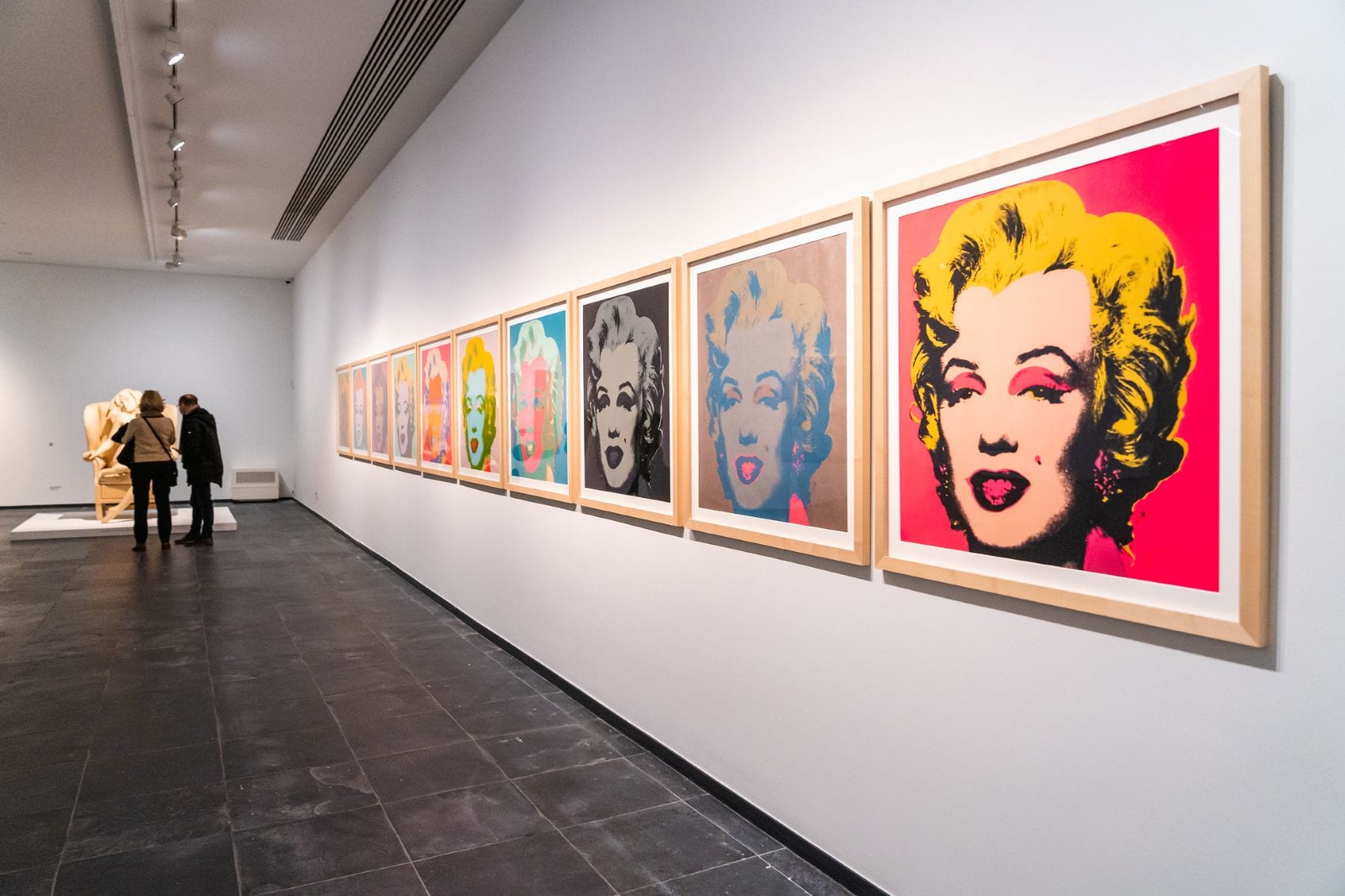 Ausstellungsraum im SMSK Museum Gent 