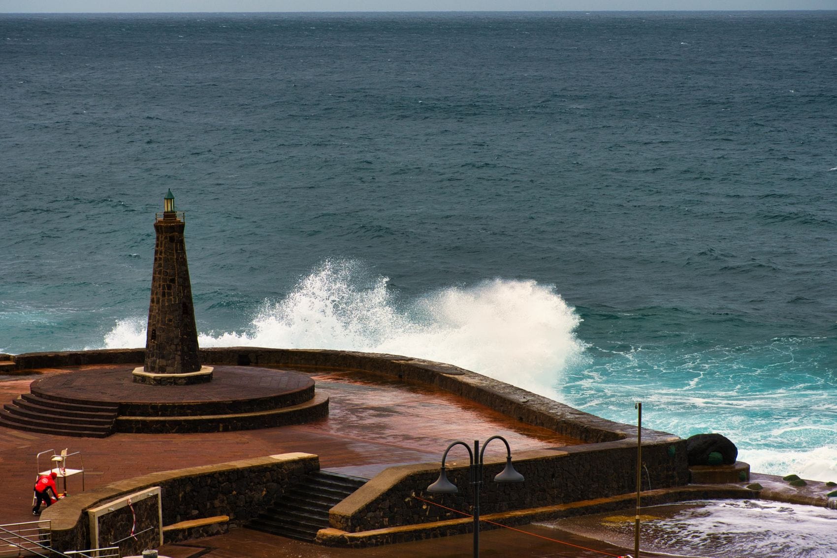 Welle trifft auf Teneriffa 