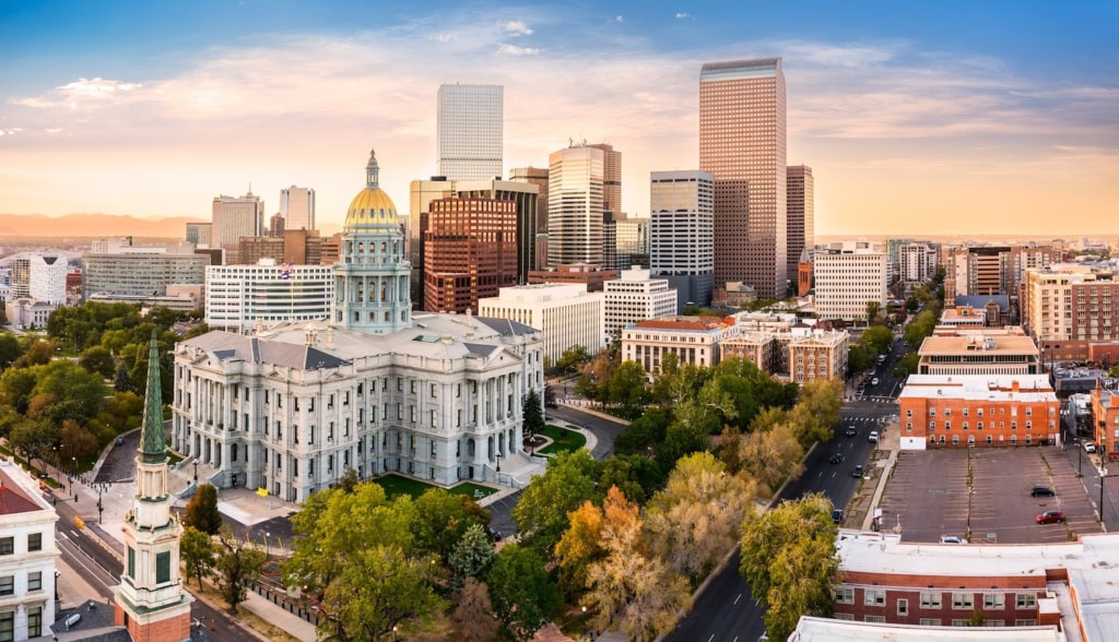 Skyline von Denver