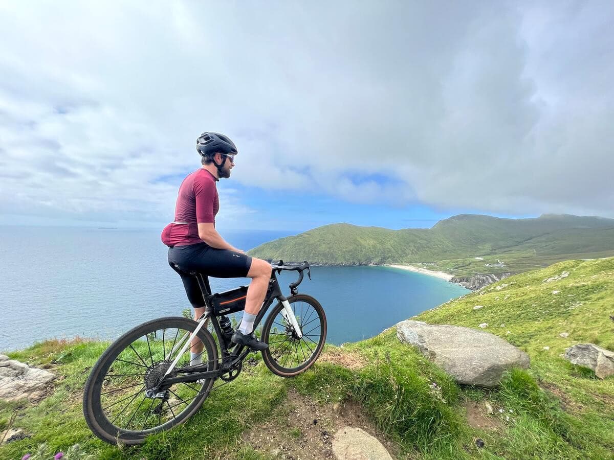 Radfahren auf Achill Island
