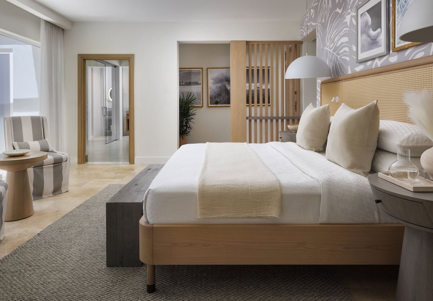 Schlafzimmer der Sandals Reosrts in der KAribik.