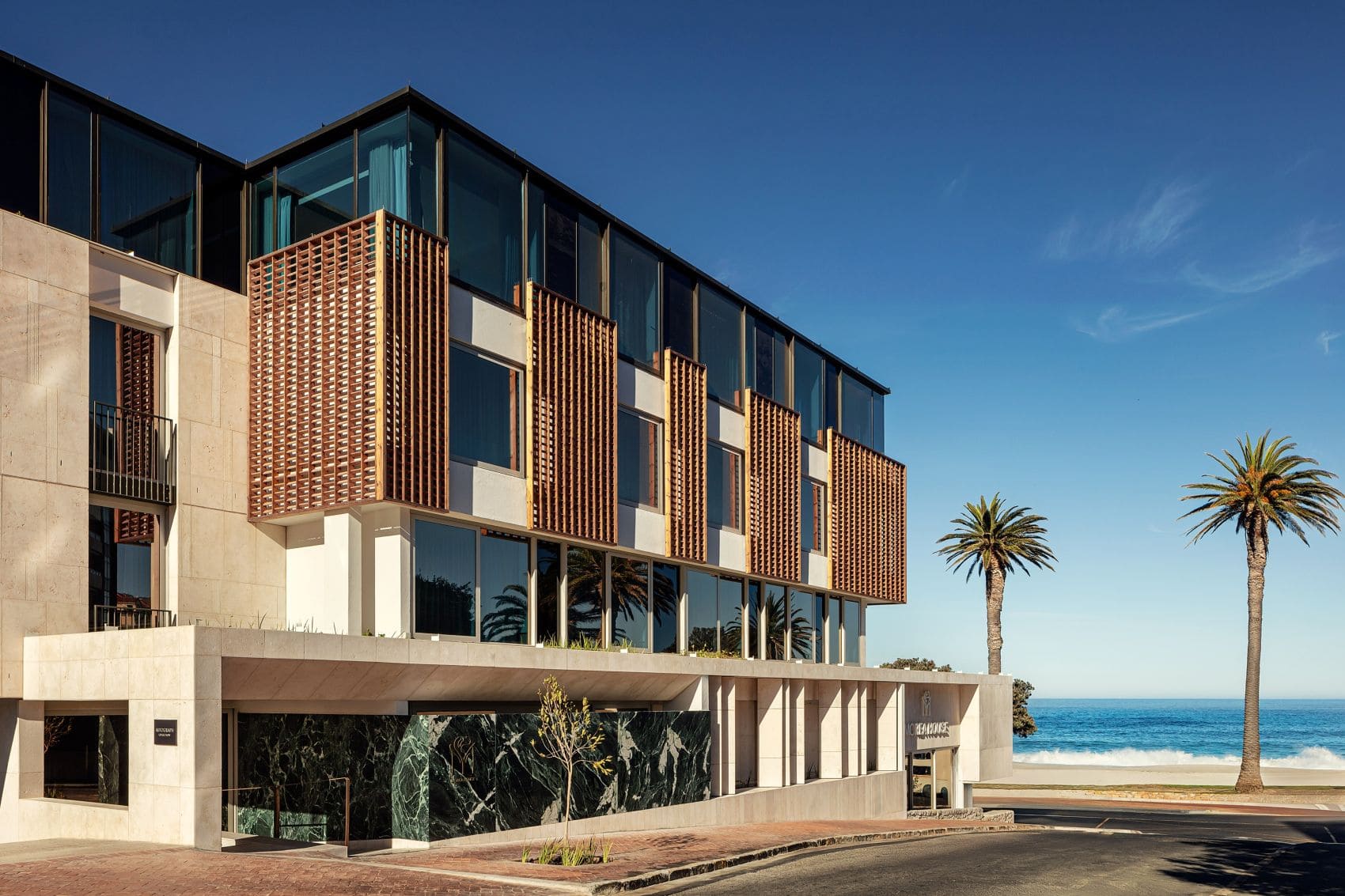Fassade des Morea House, Autograph Collection, in Kapstadt, Südafrika 