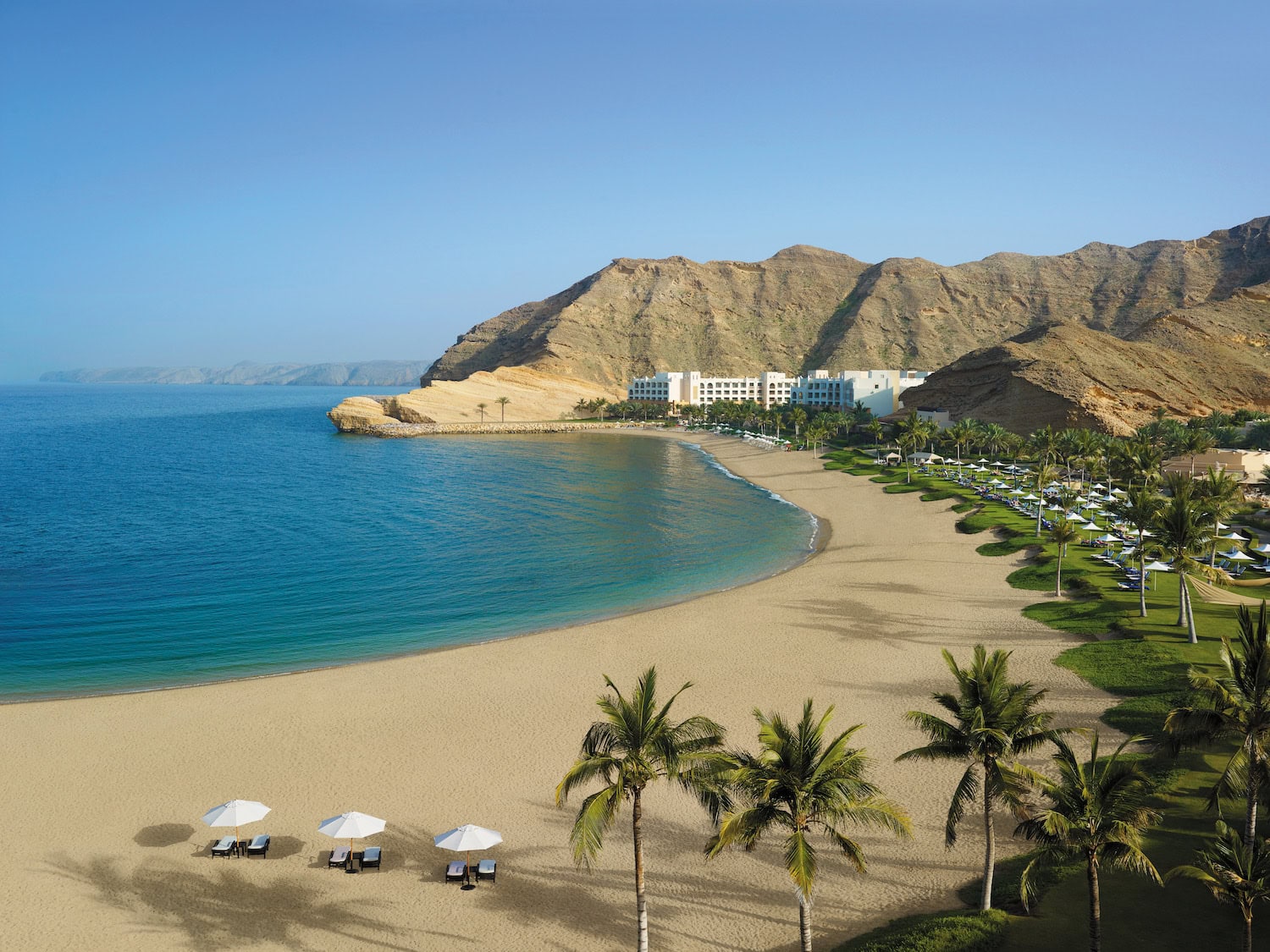 Strand beim Shangri-La in Oman