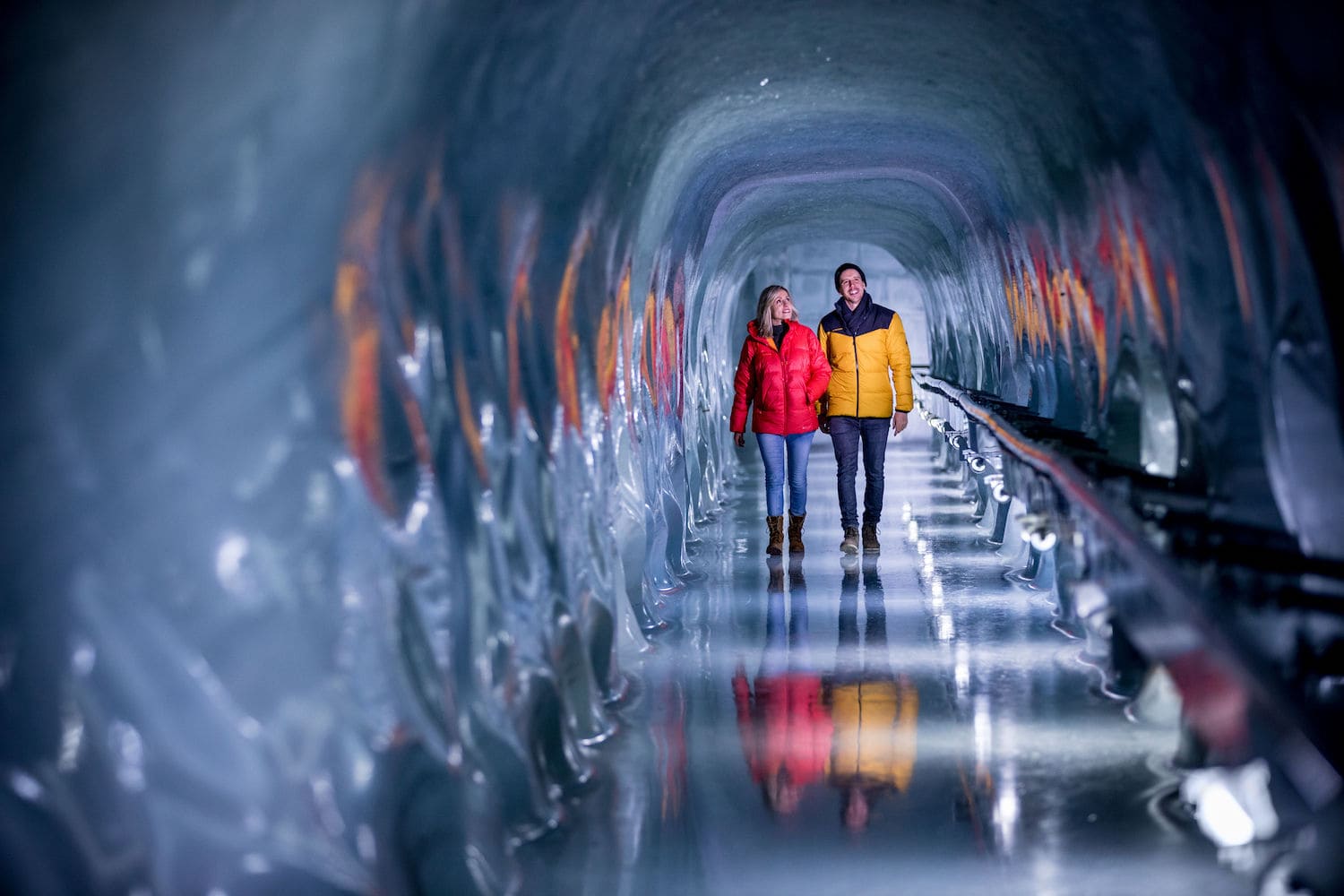 Eispalast am Jungfraujoch