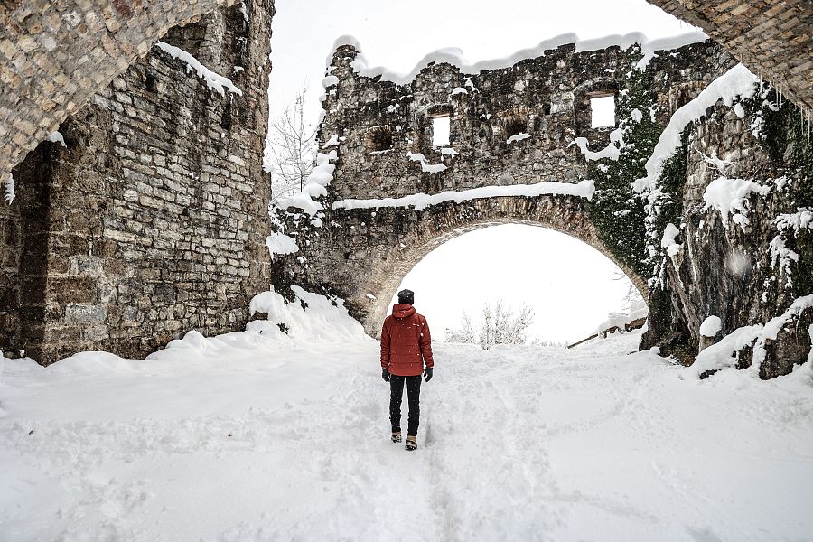 Winterwandern in Hall-Wattens in Tirol