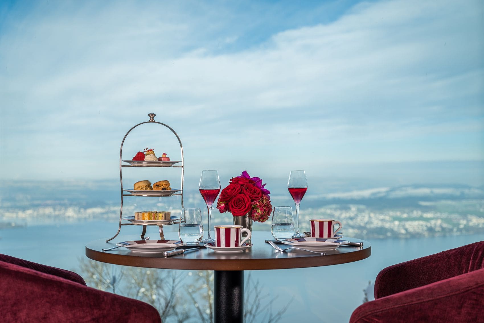 Afternoon Tea zum Valentinstag im Hotel Bürgenstock