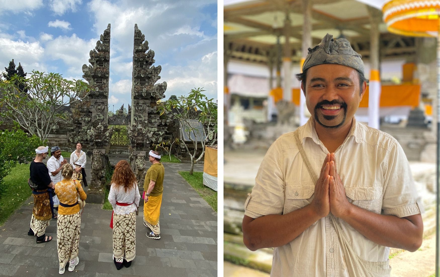 Tempelbesuch in Bali