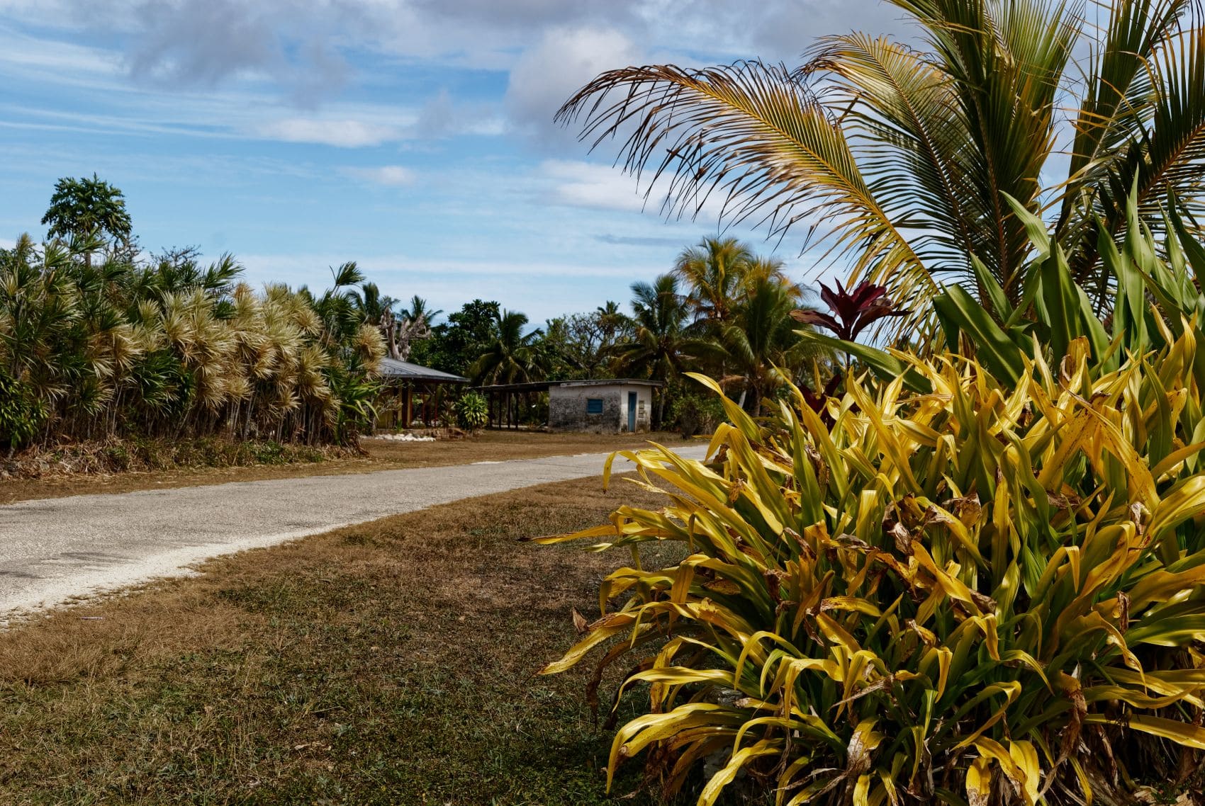 Straße auf der Insel Niue 
