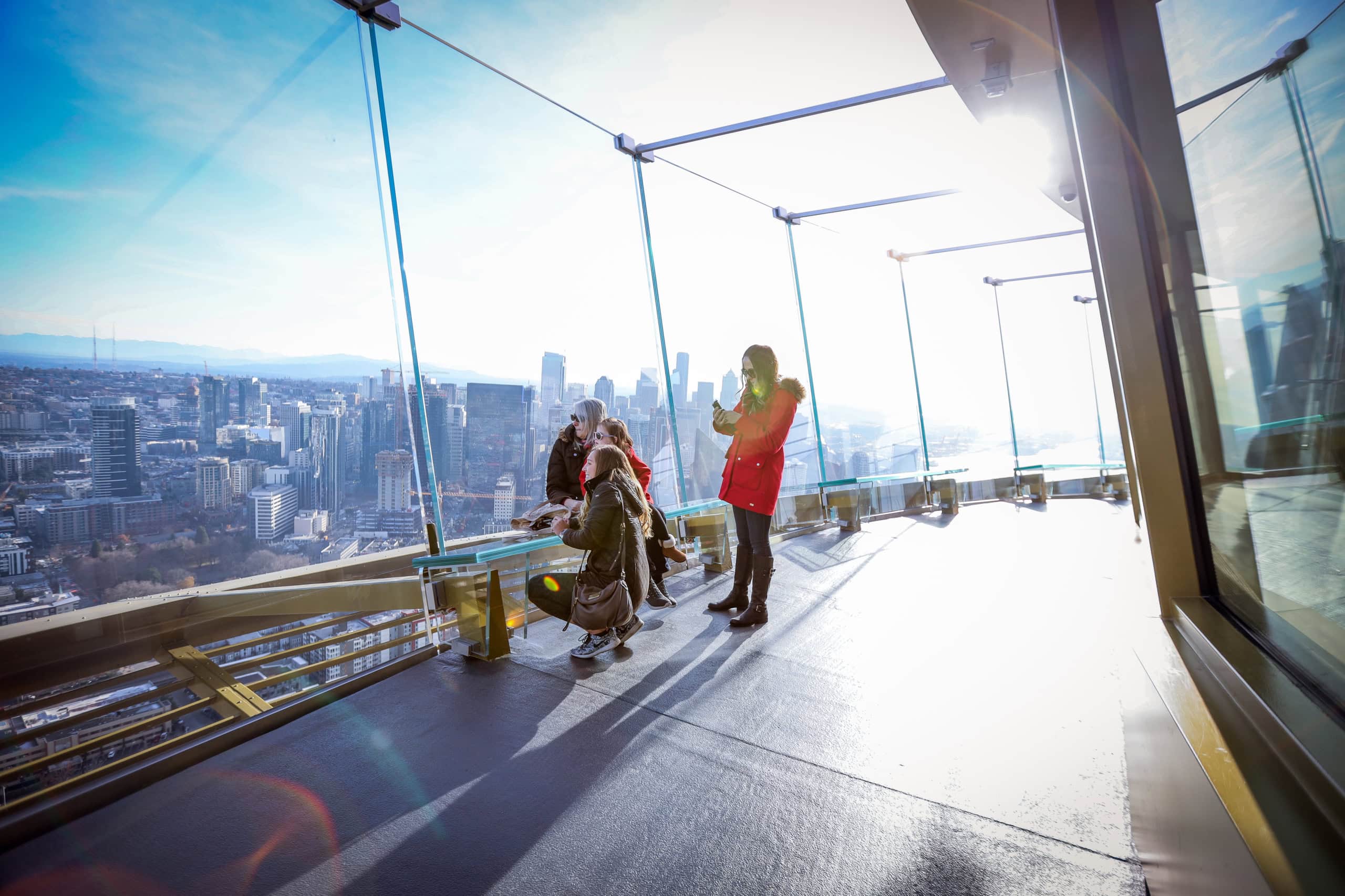Der Turm Space Needle in Seattle.