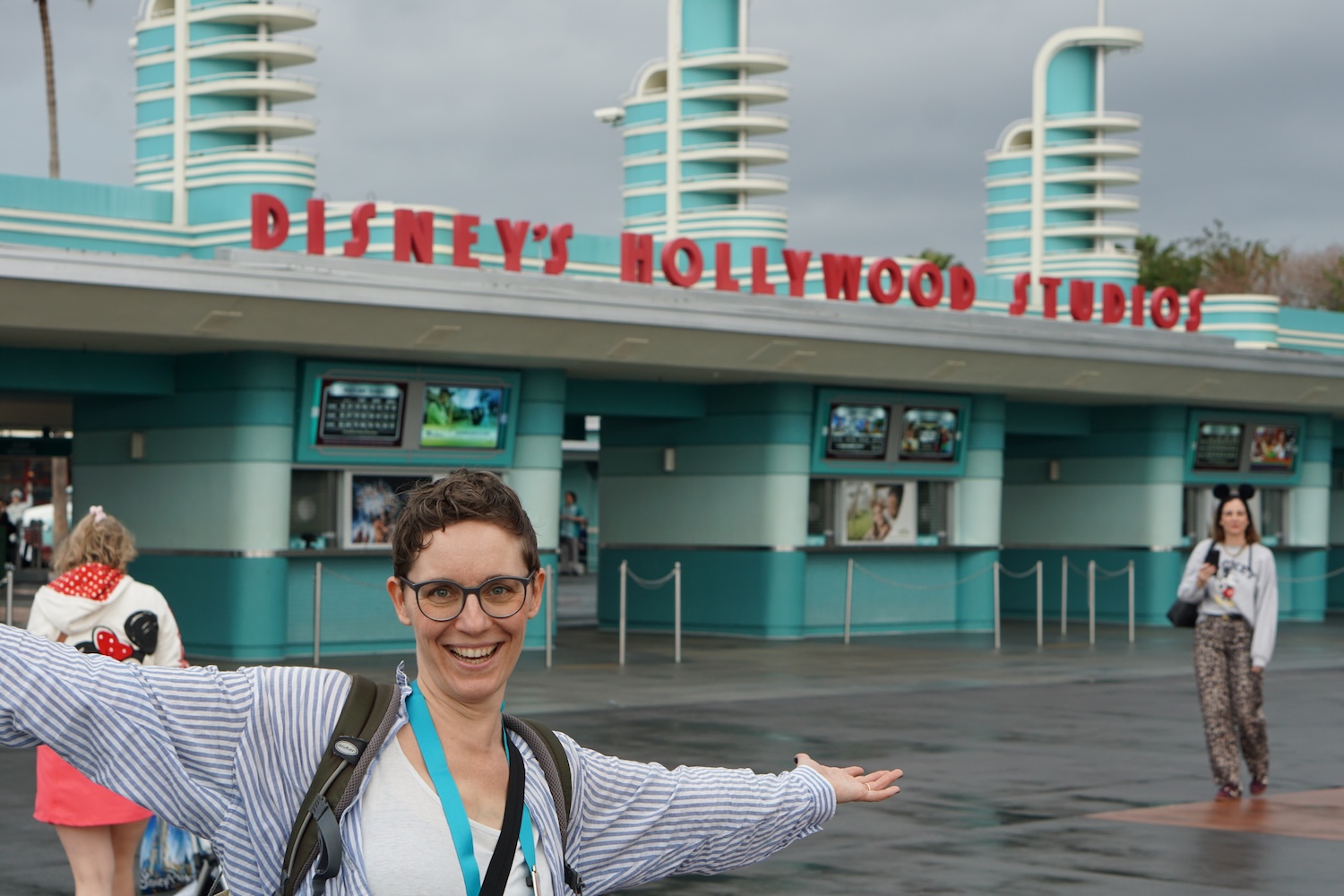 Eingang Hollywood Studios in Disney World Florida
