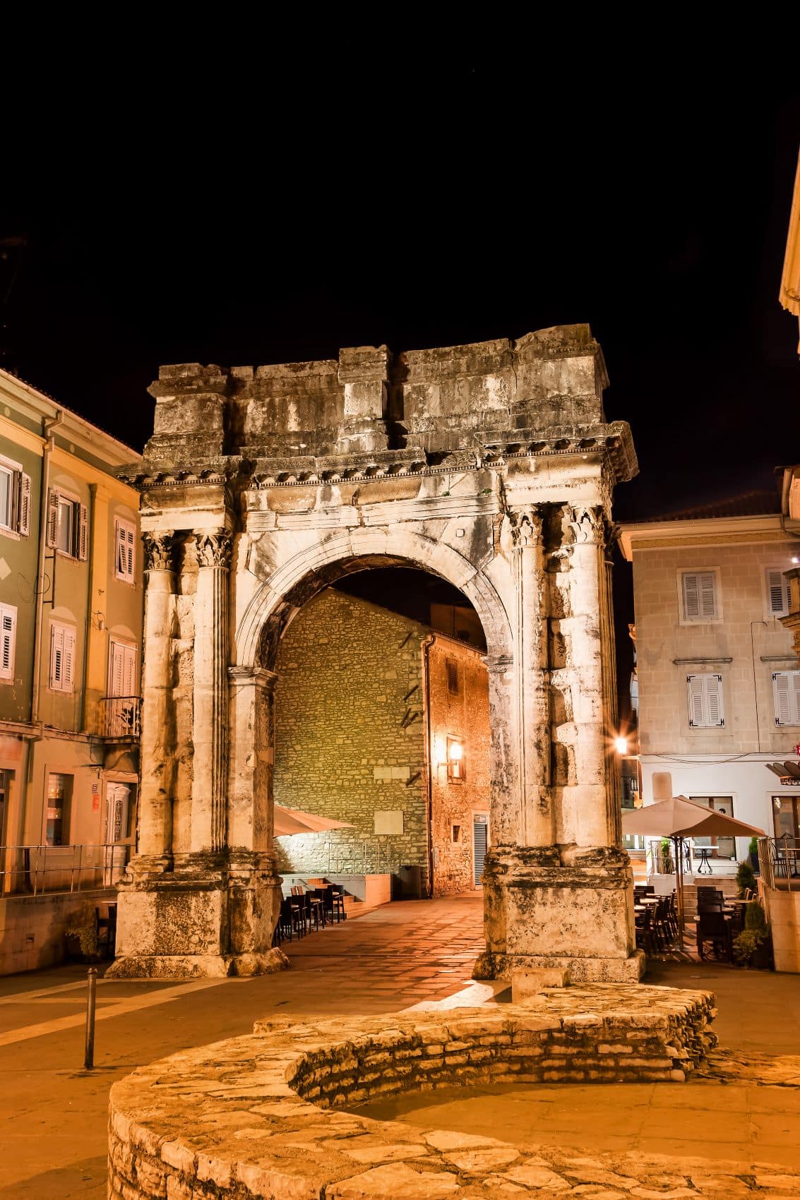 Zlatna Vrata in Pula, Kroatien 