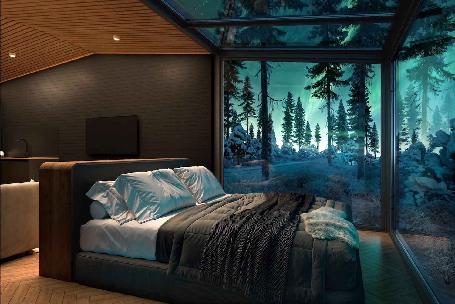 Zimmer im Arctic Lumo Resort in Ruka-Kuusamo