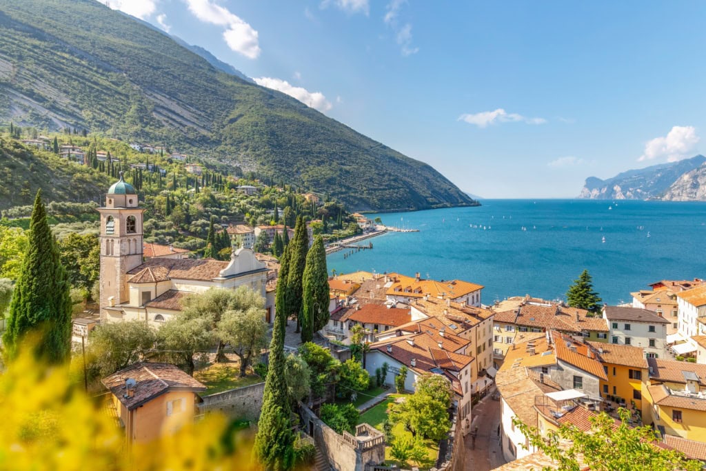 Torbole in Trentino am Gardasee.