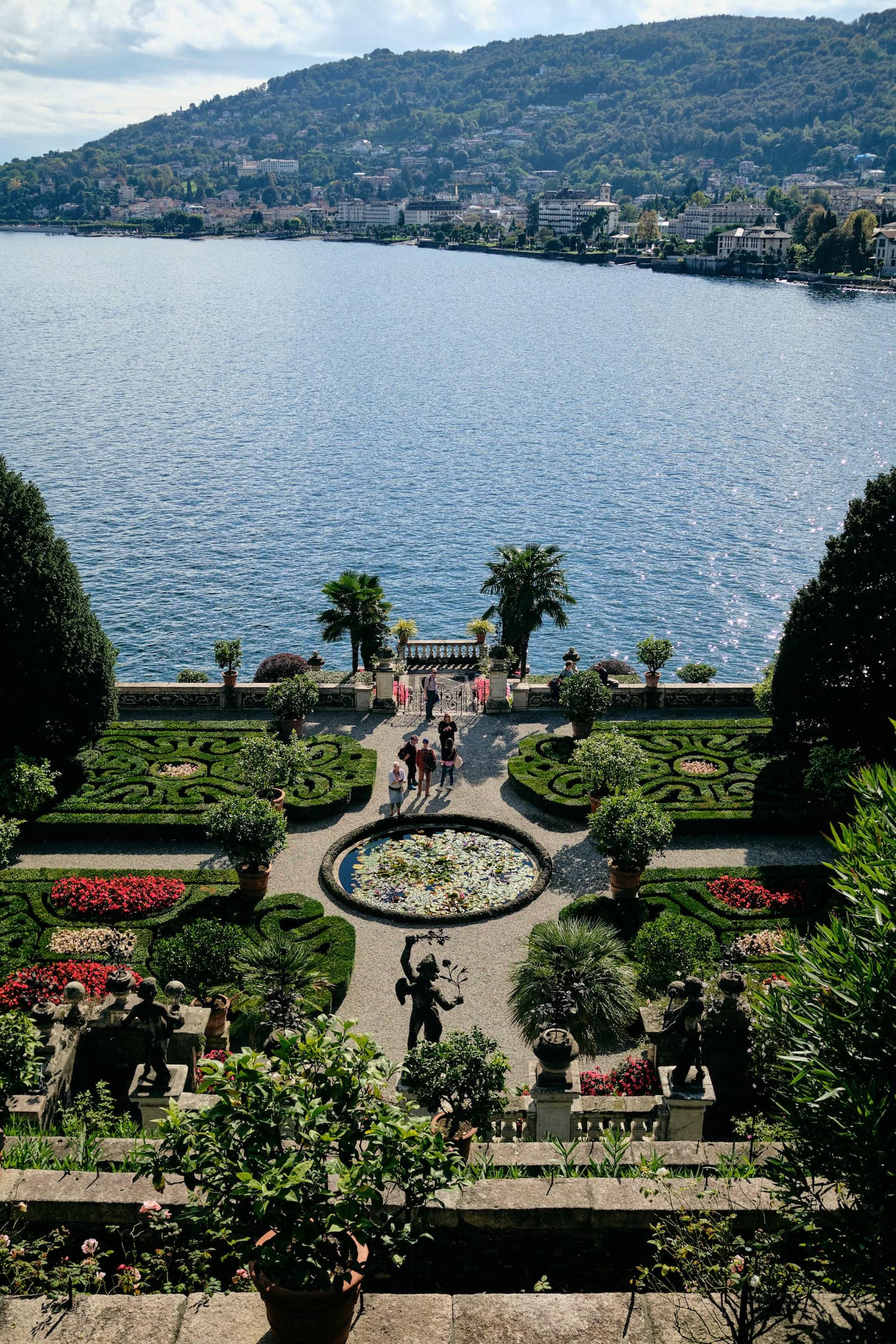 Garten am Lago Maggiore in Italien