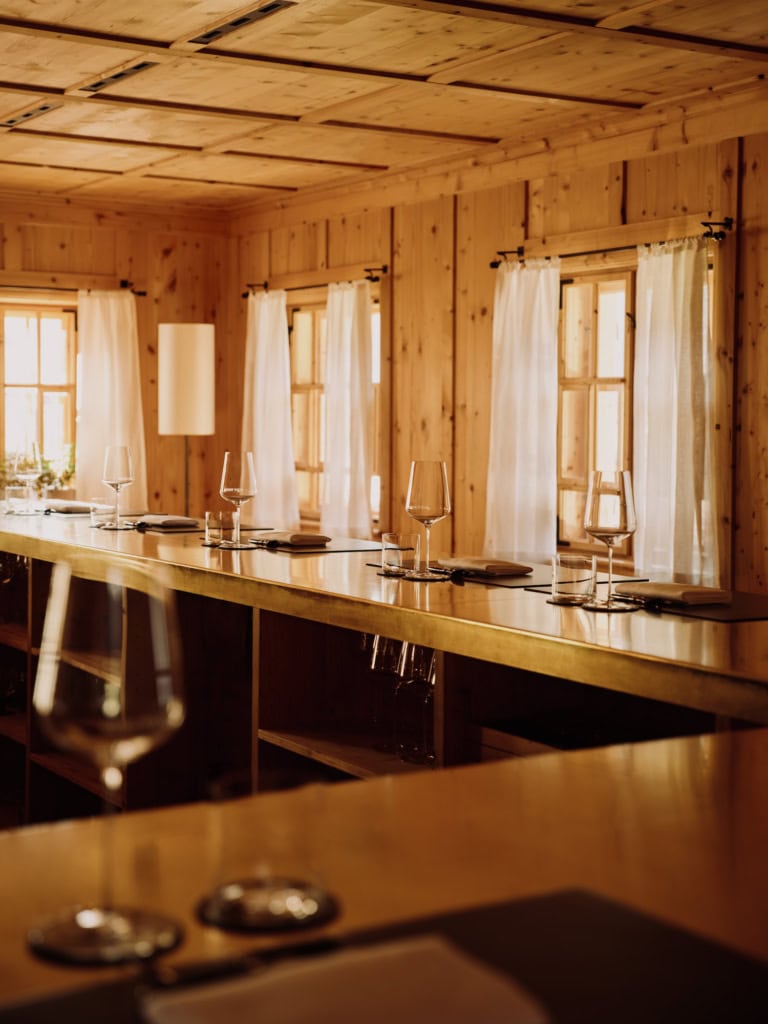 Setup im Rote Wand Chef's Table