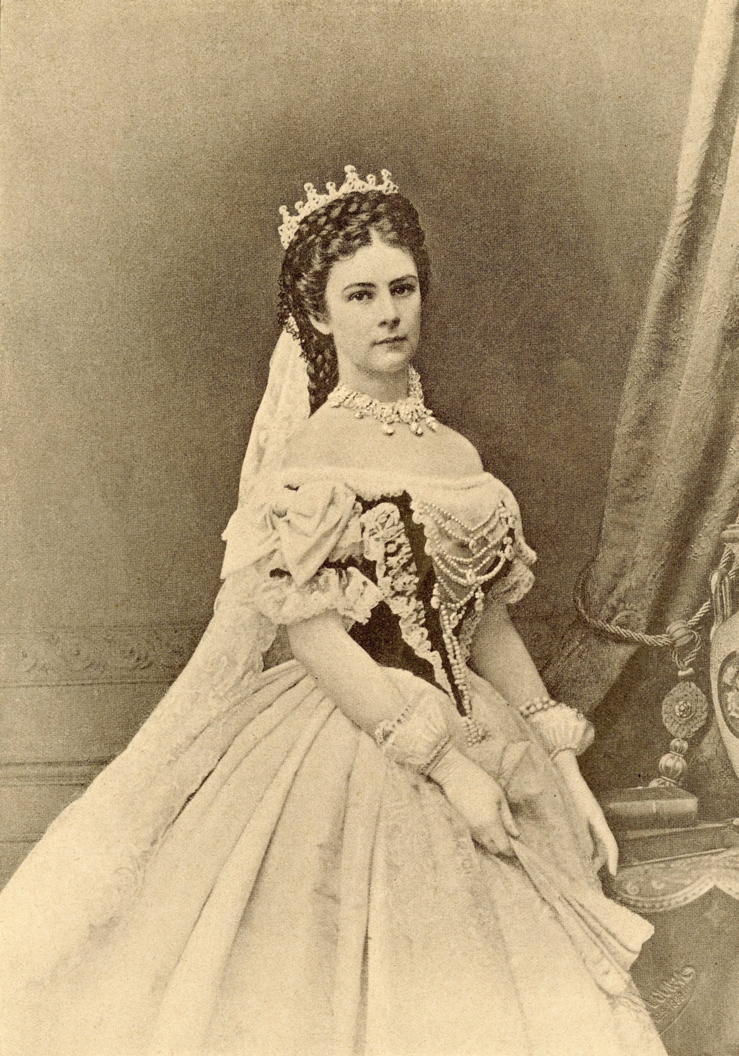 historische Foto von Kaiserin Sisi