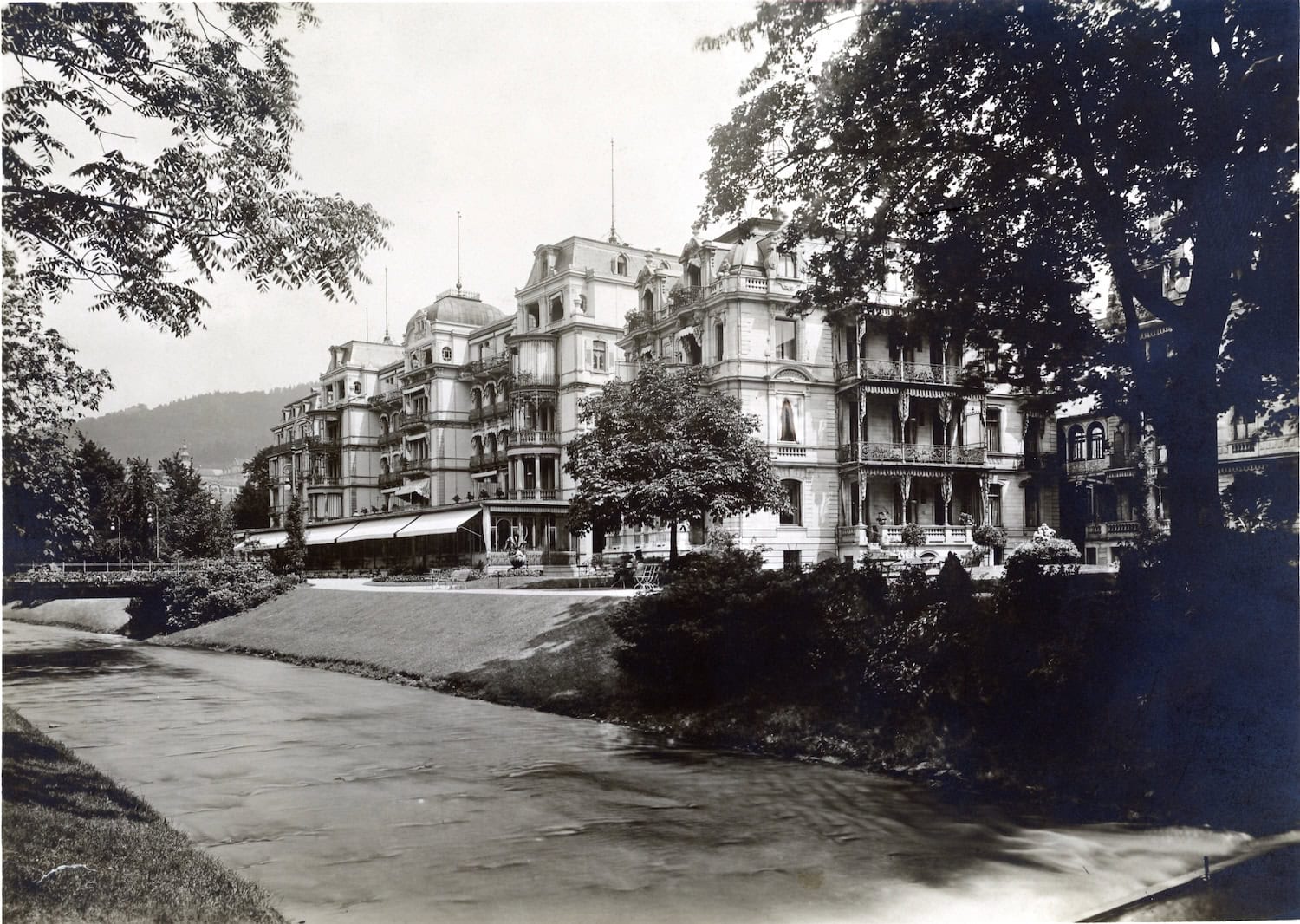 Brenners Fassade in den 1920er Jahren