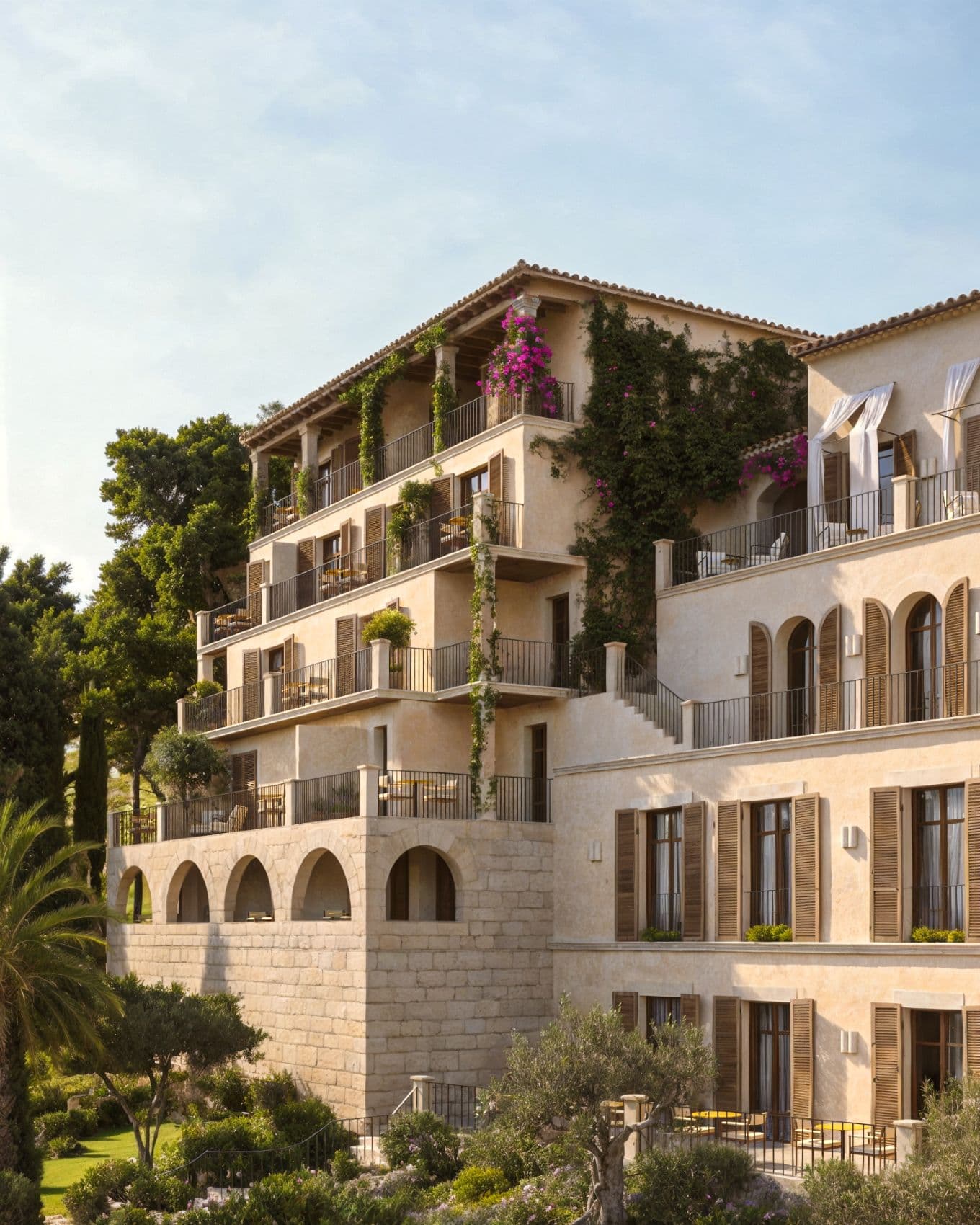 Außenansicht des Gran Hotel Margalida