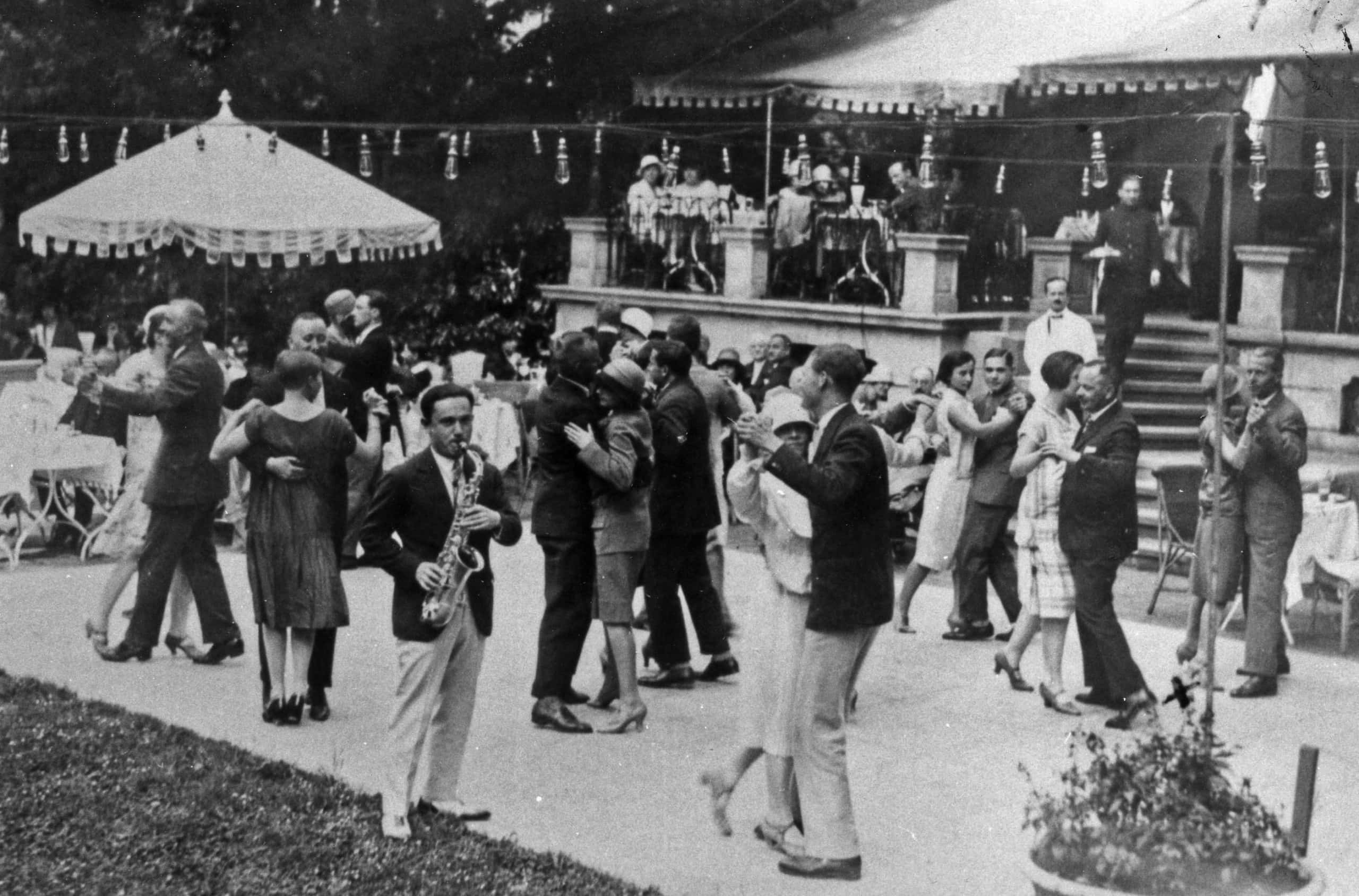 Party im Brenners in den 1920er Jahren