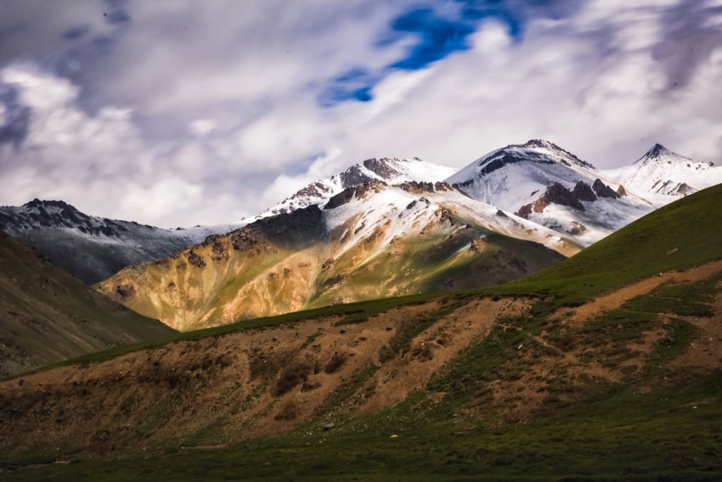 Tash Rabat im Bashi-Gebirge, Tien Shan, südlich von Naryn, Kirgistan